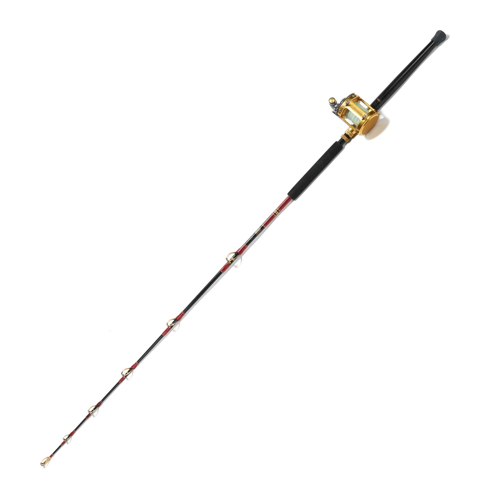 Penn International Model 30TW Reel Mounted on a TKR FRT-30 Boat Rod (1 of 9)