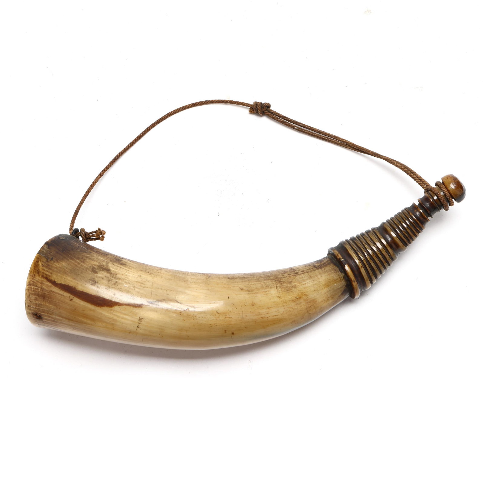 Early Piedmont North Carolina Powder Horn (1 of 4)