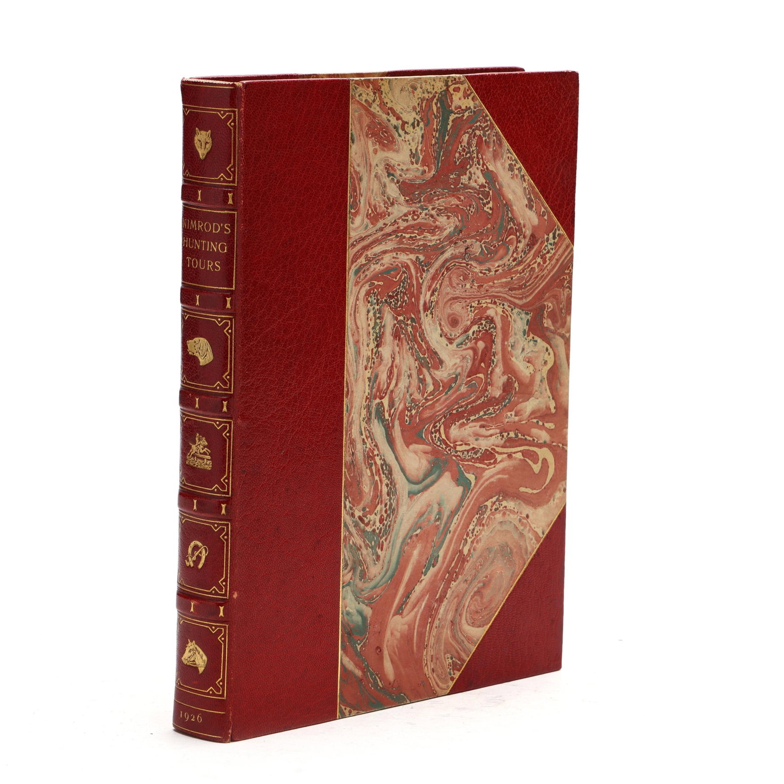 Nimrod's Hunting Tours , Finely Bound by Bayntun-Rivière (1 of 6)