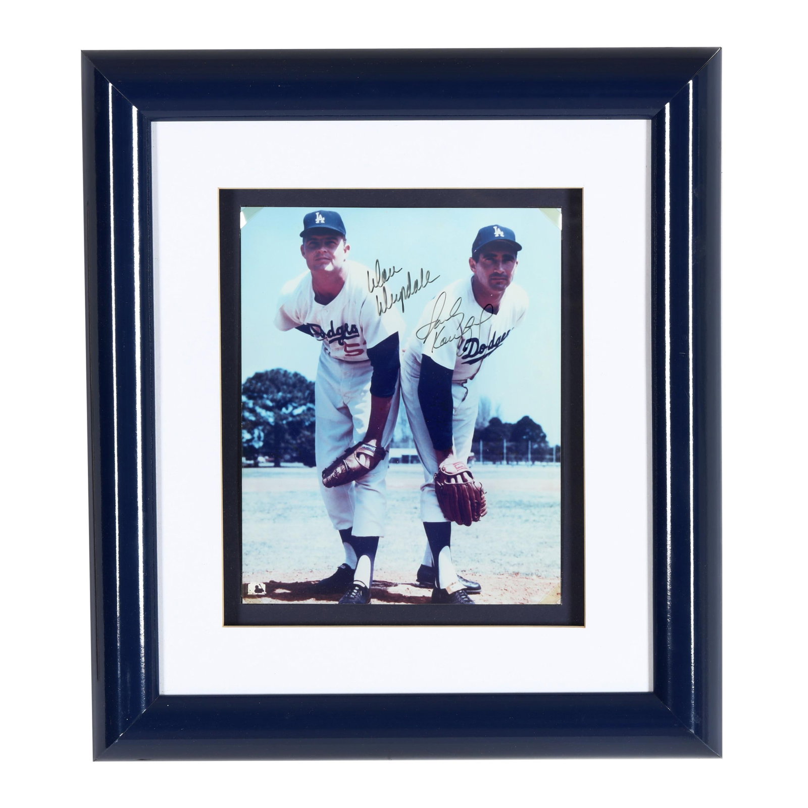 Don Drysdale and Sandy Koufax Signed Photograph (1 of 5)