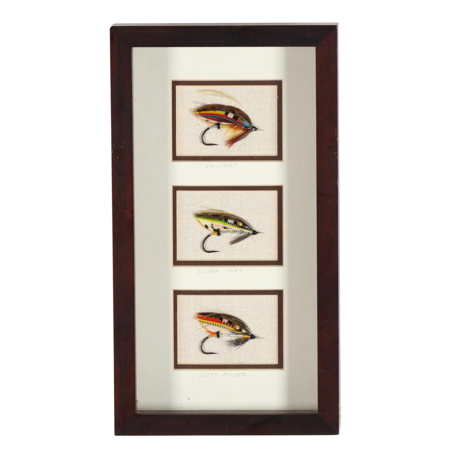 Three Framed Salmon Flies - 4