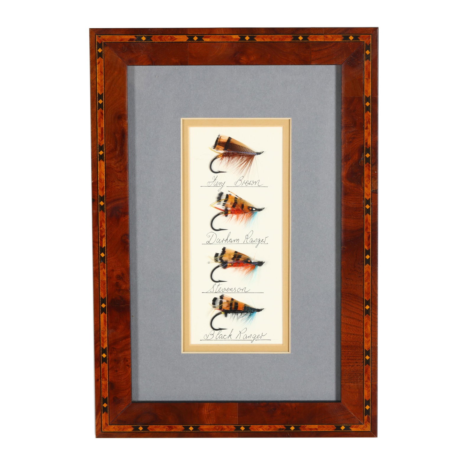 Three Framed Salmon Flies - 5