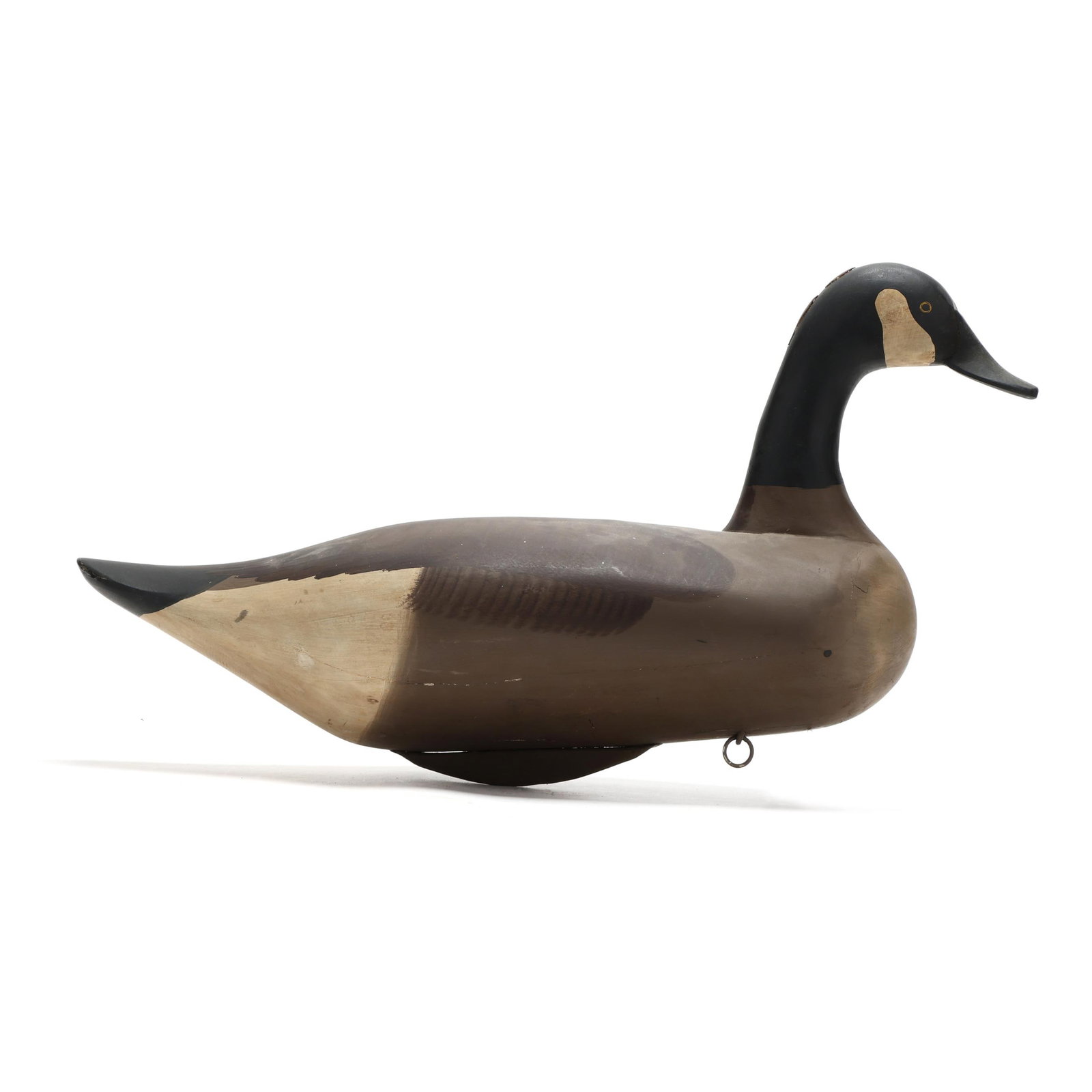 Upper Bay Goose: Upper Bay Goose Havre de Grace, Maryland, circa 1970s, carved and painted wood. Length in. 25.5 x 13 x 10 From the Estate of the late Mr. John L. Stone and Mrs. Josephine T. Stone, Middlesex, North