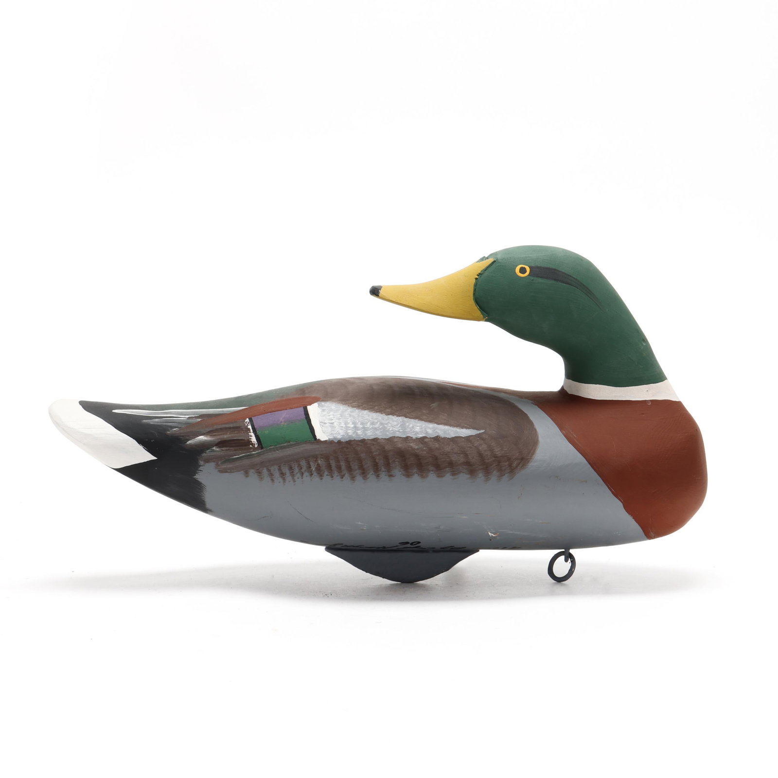 Captn Harry Jobes (MD, 1936-2019), Preening Mallard (1 of 8)