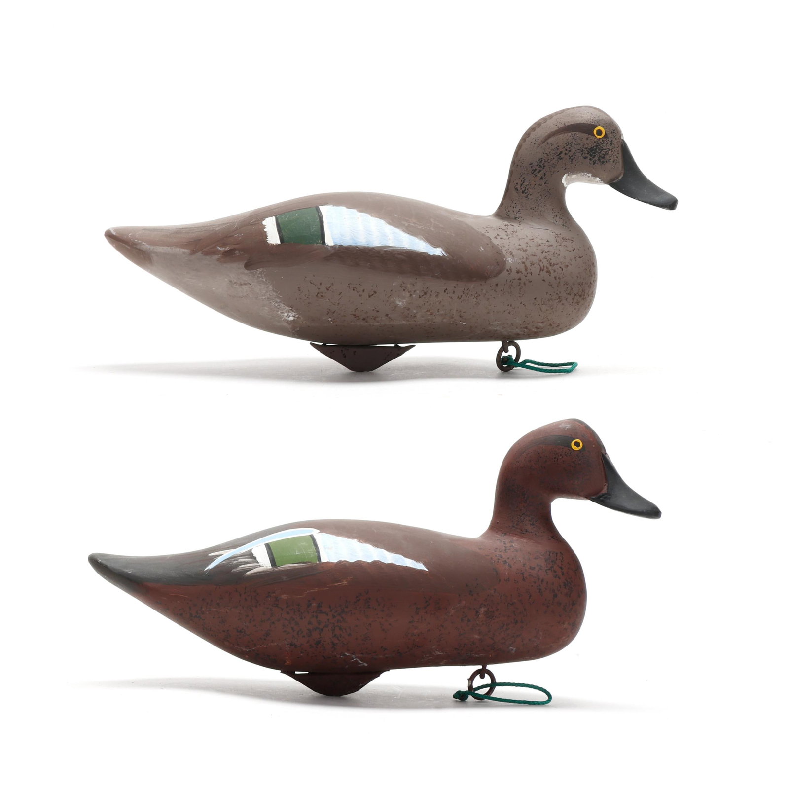 Captn Harry Jobes (MD, 1936-2019), Pair of Green-Winged Teal (1 of 11)