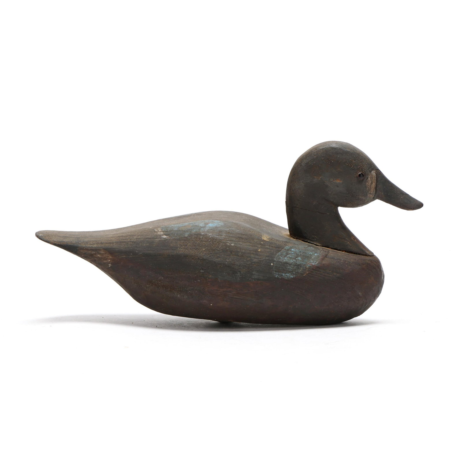 Romie Waterfield (NC, 1918-2010), Blue-Winged Teal: Romie Waterfield (NC, 1918-2010), Blue-Winged Teal Knotts Island, North Carolina, circa 1990s, carved and painted wood. Length 10 in. x 5 x 4.5 in. Additional high-resolution photos are available at w