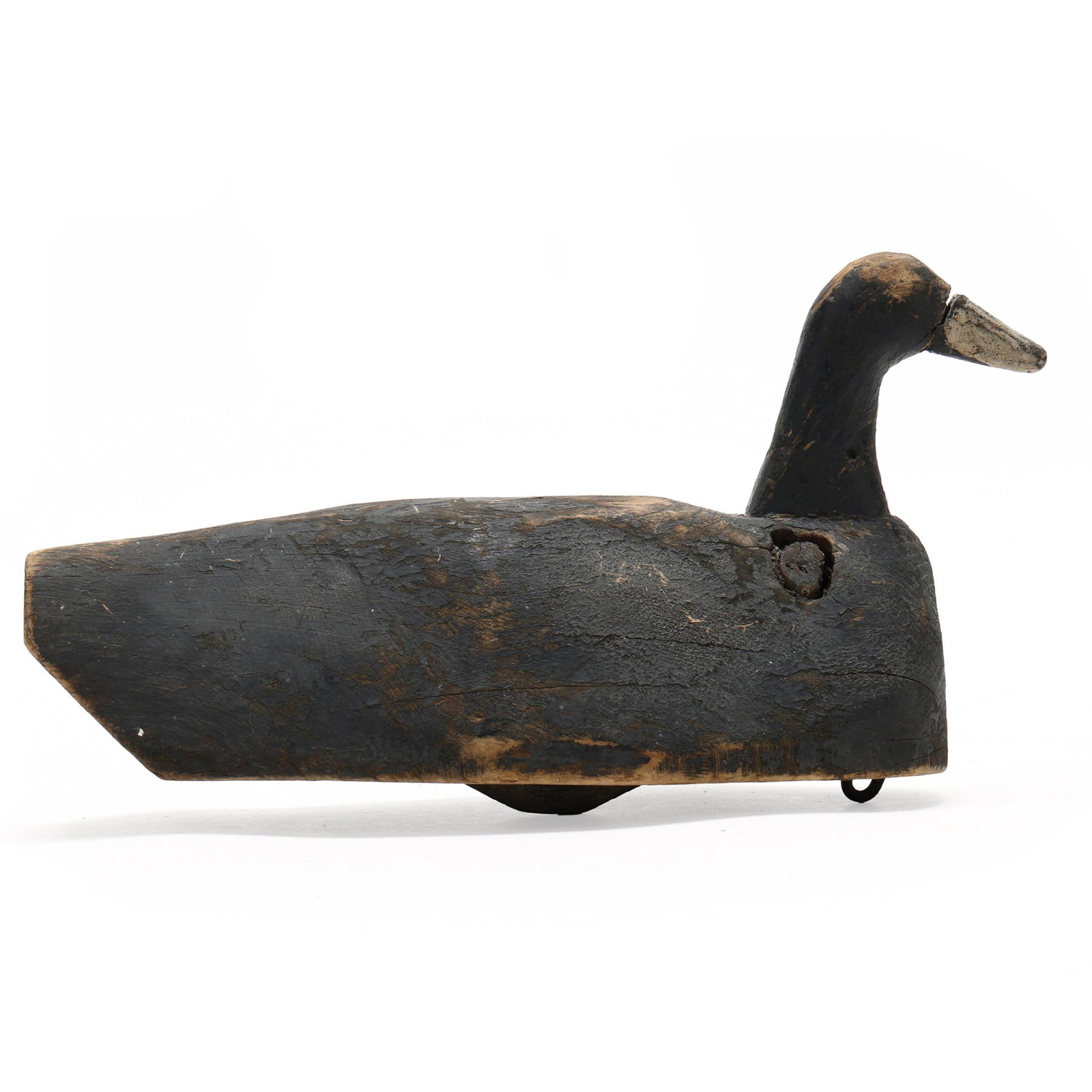 Ike Aydlett (NC, 1885-1979), Swimming Coot (1 of 7)