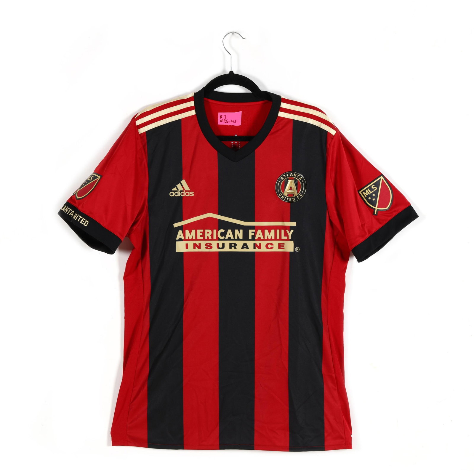 Josef Martinez Autographed Atlanta United Soccer Jersey: Josef Martinez Autographed Atlanta United Soccer Jersey Atlantic United soccer jersey, autographed. Additional high-resolution photos are available at www.lelandlittle.com