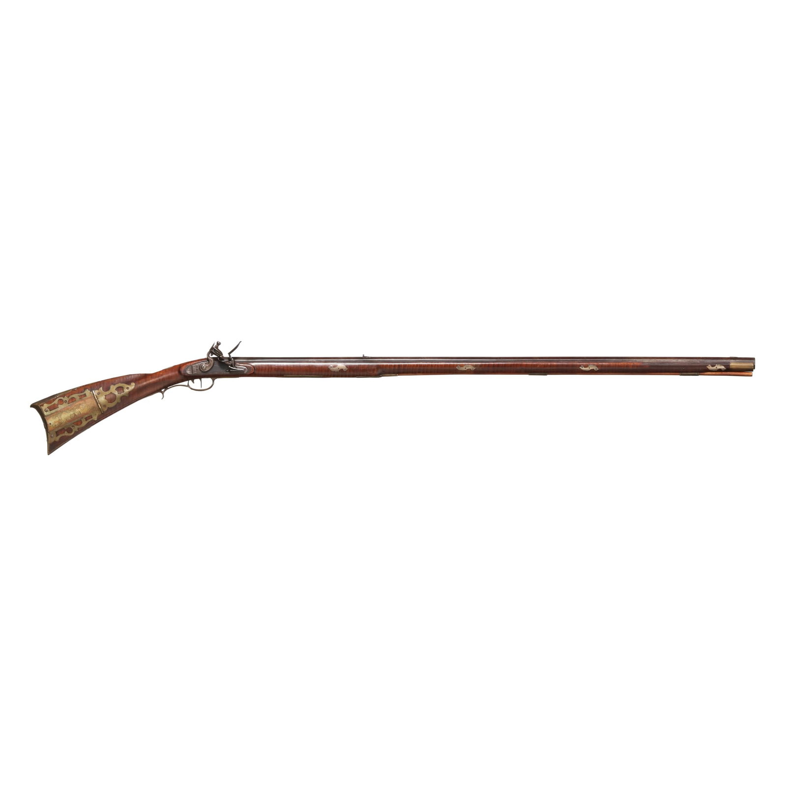 London Warranted Flintlock Longrifle (1 of 11)