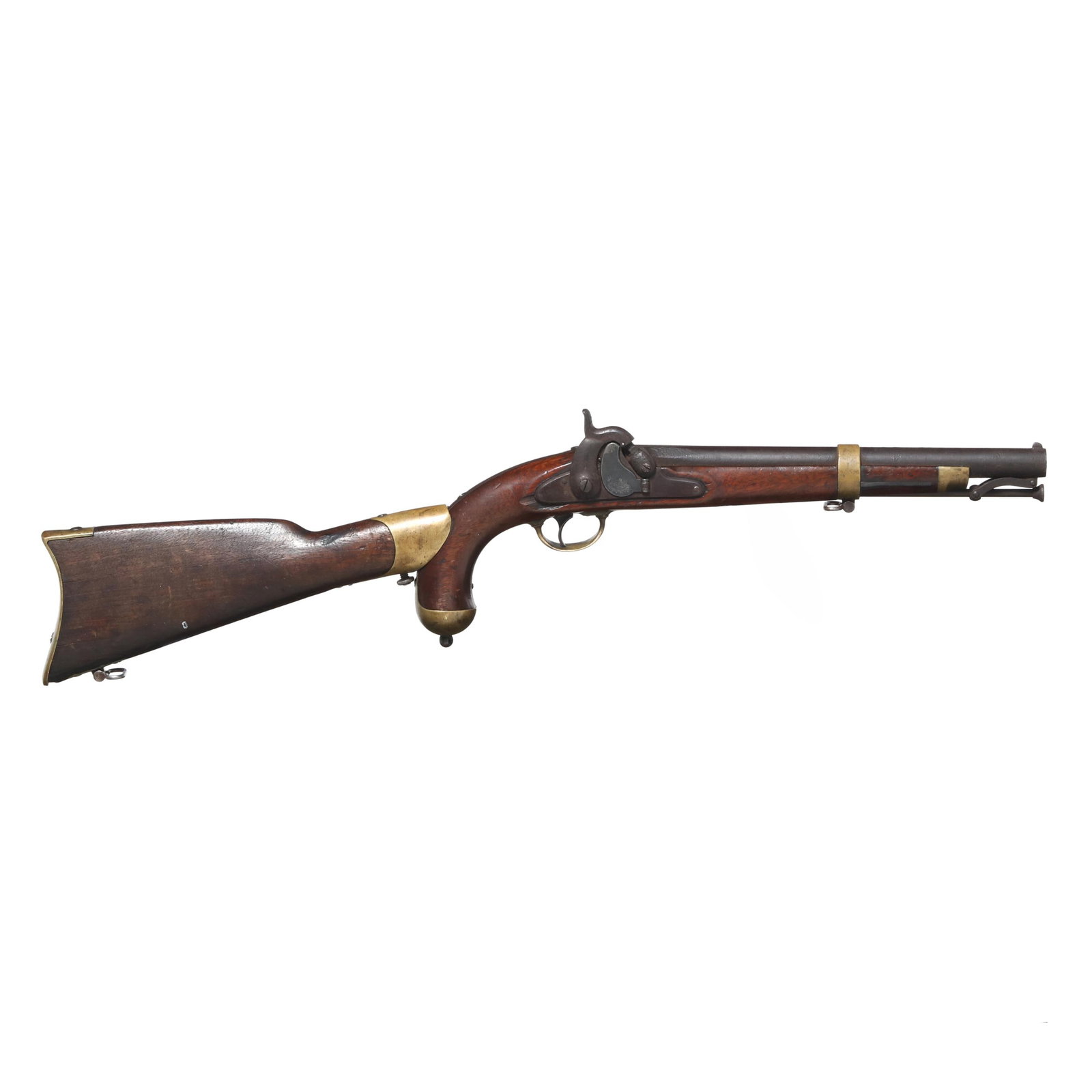 1856 Model Calvary Percussion Pistol w/ Detachable Buttstock (1 of 10)
