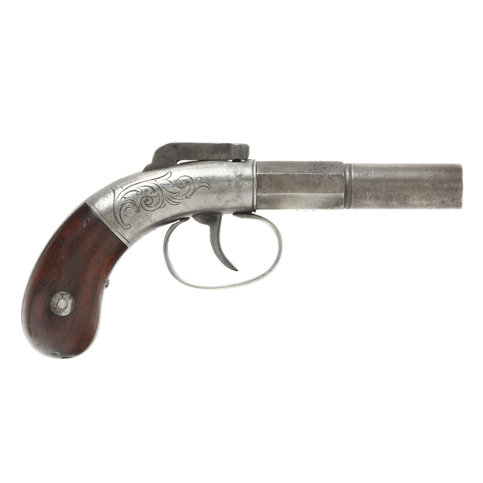 Allen & Thurber & Co. Single-Shot Percussion Pistol (1 of 6)