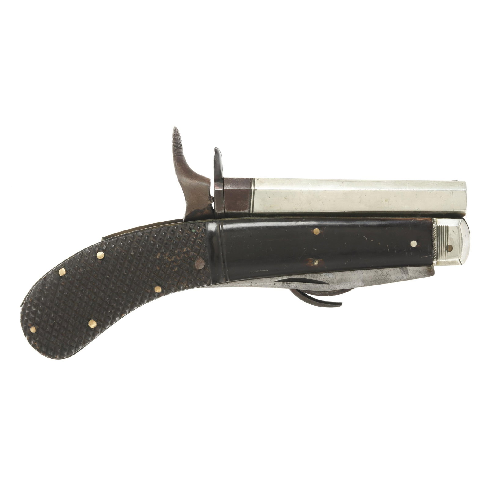 Unwin & Rogers Non-XLL Single-Shot Double Knife .25 Rimfire Pistol (1 of 11)