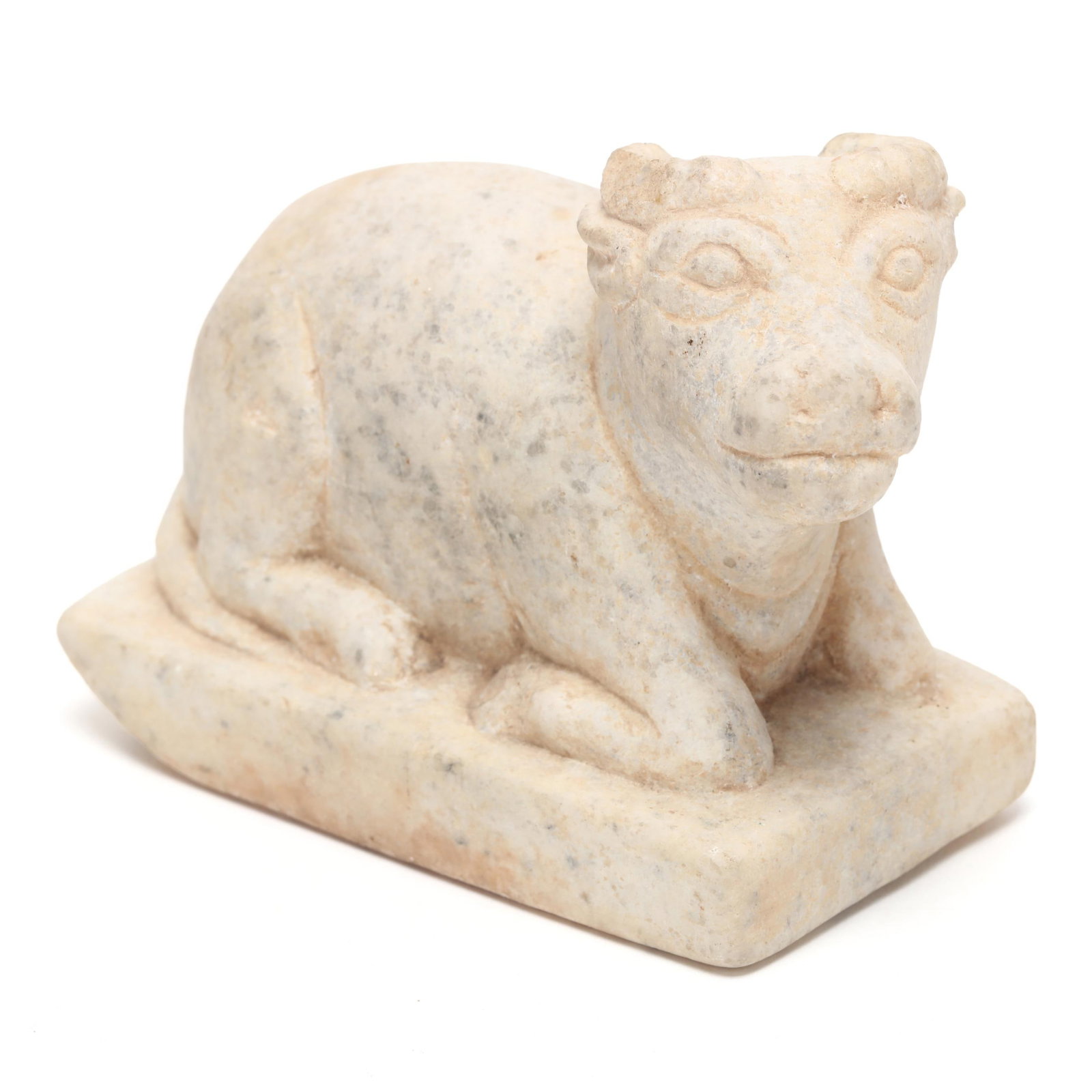 A Chinese Carved Stone Recumbent Water Buffalo (1 of 6)