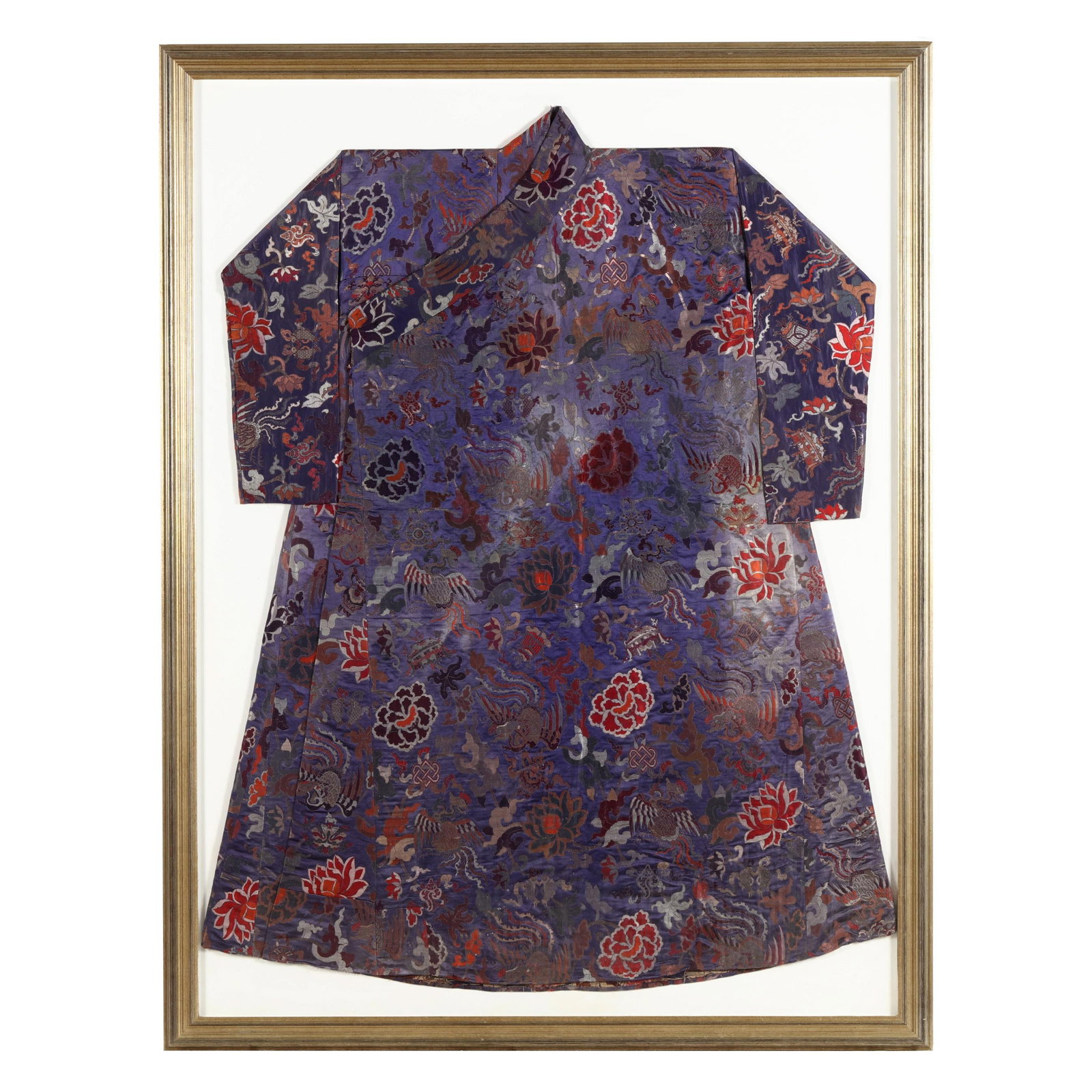 A Large Framed Tibetan Chuba Robe (1 of 10)