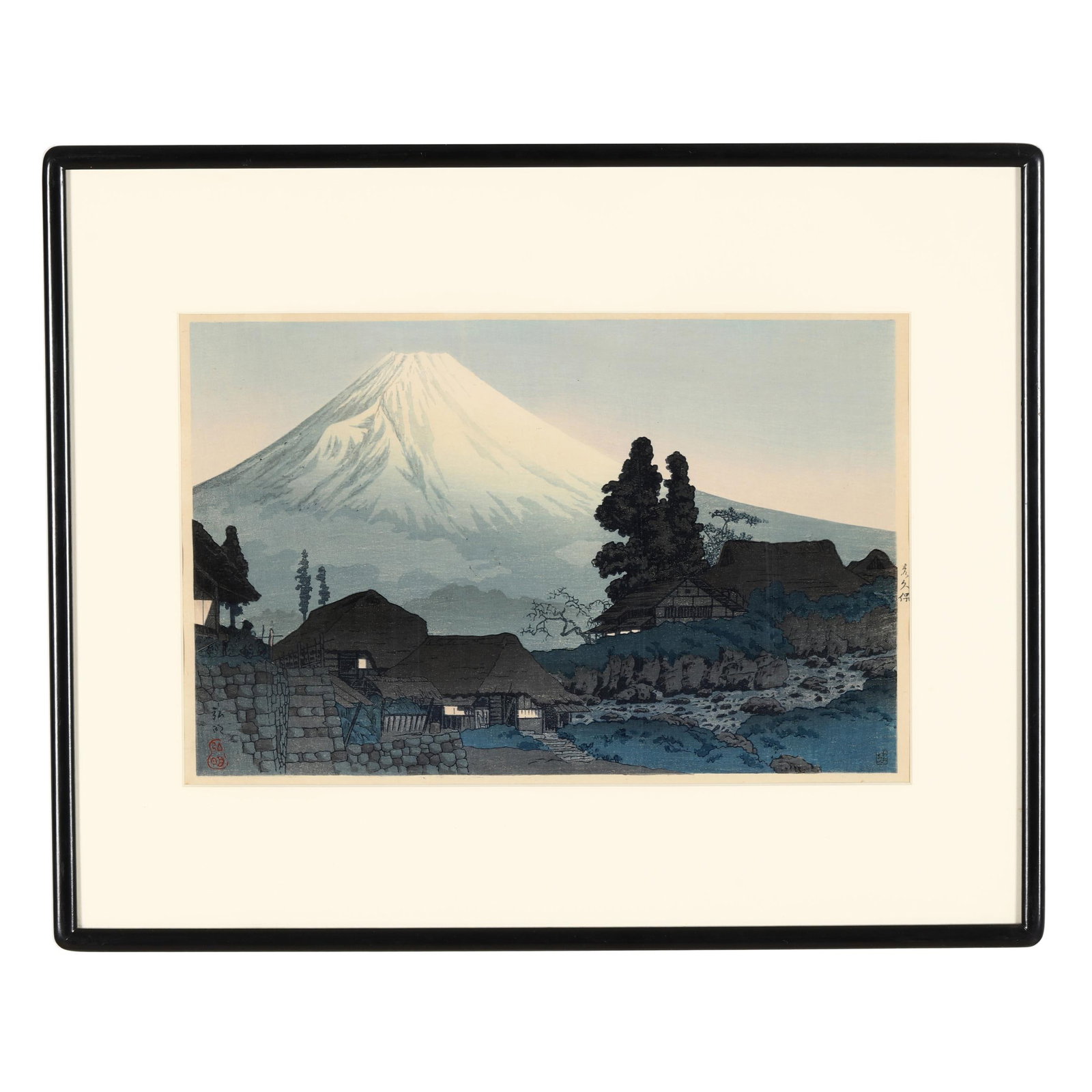 Hiroaki Takahashi (Shotei) (Japanese, 1871-1945), Mount Fuji from Mizukubo (1 of 7)