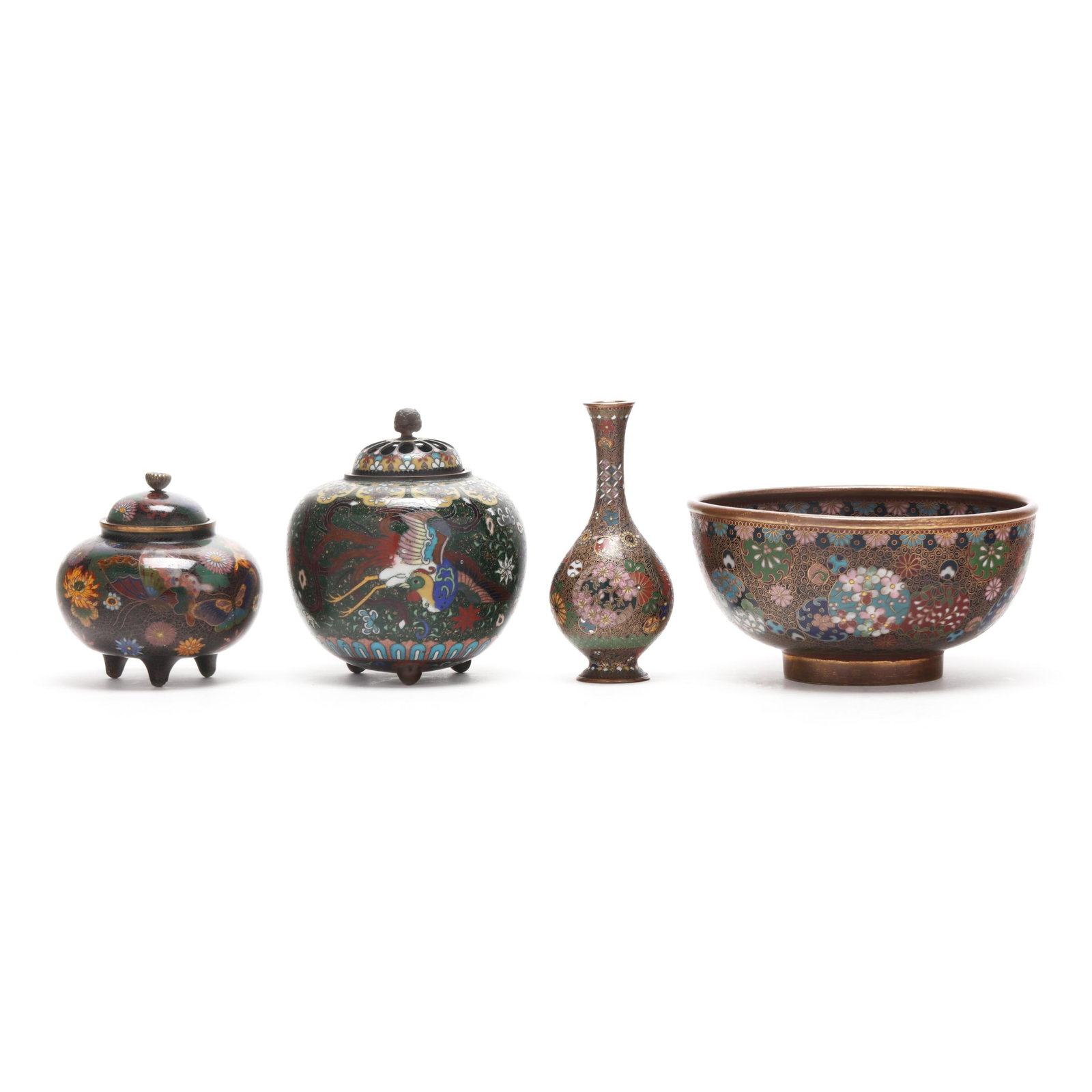 A Collection of Japanese Cloisonne (1 of 15)