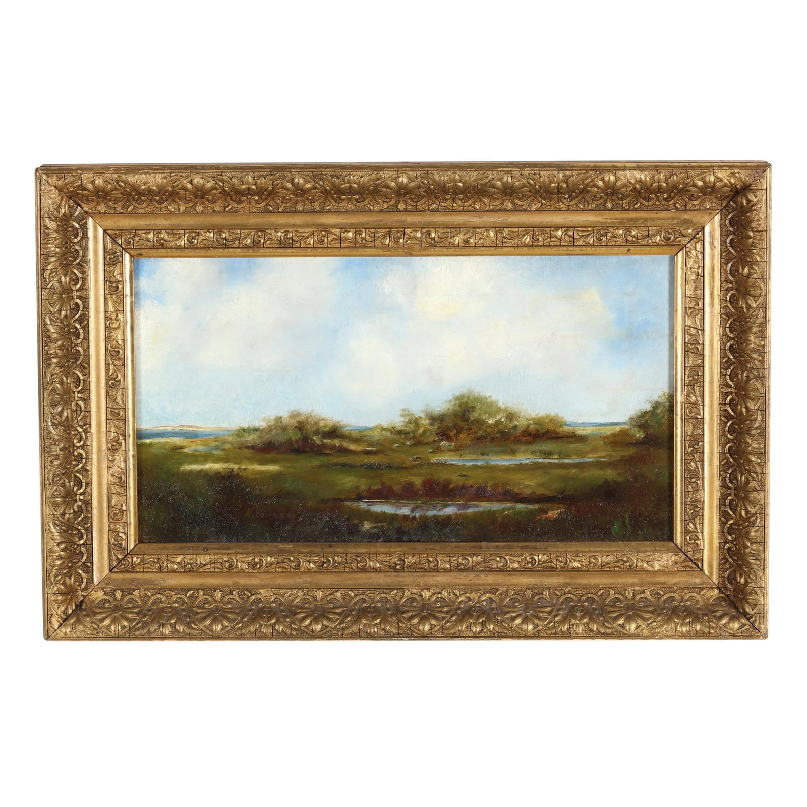 Dennis Miller Bunker (American, 1861-1890), Salt Marsh (1 of 5)
