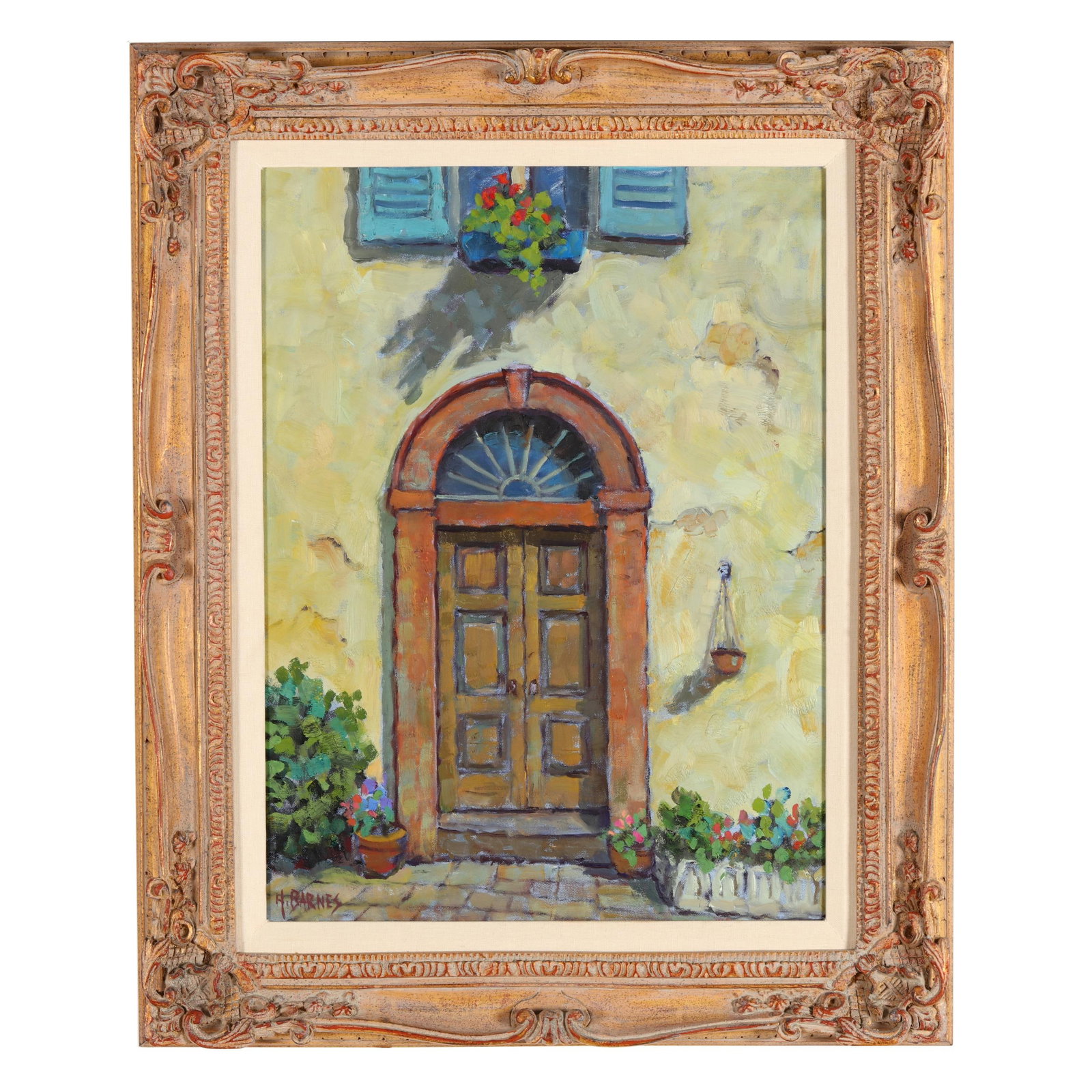 Henry Barnes (American, 1940-2014), Doorway in Orvieto (1 of 7)