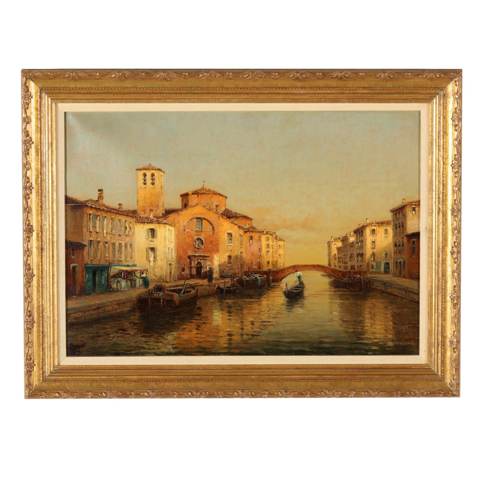 Antoine Bouvard, Sr. (French, 1870-1955), Morning Light, Venice (1 of 5)