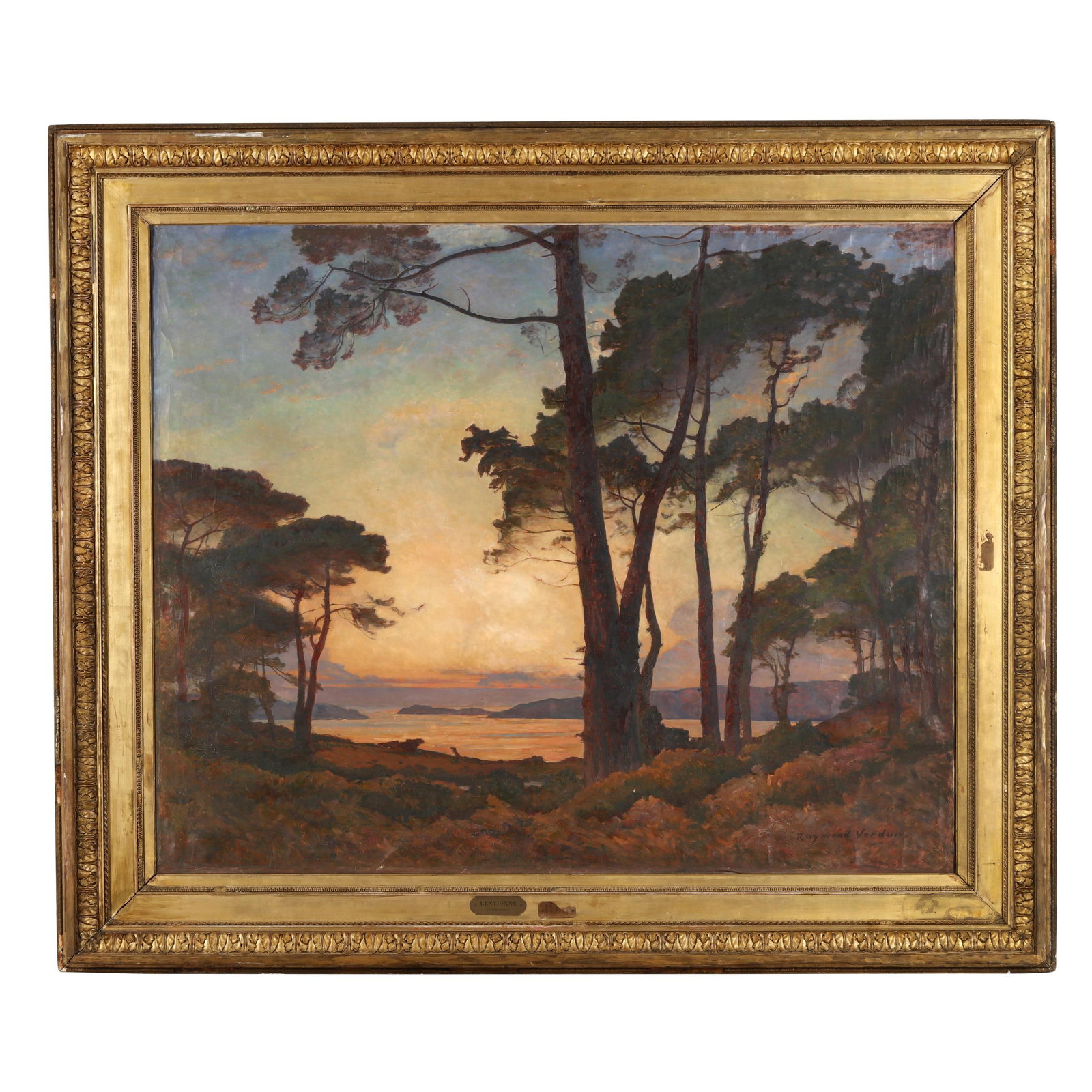 Raymond Jean Verdun (French, 1873-1954), Fin de journée au bois de Lupin (1 of 11)