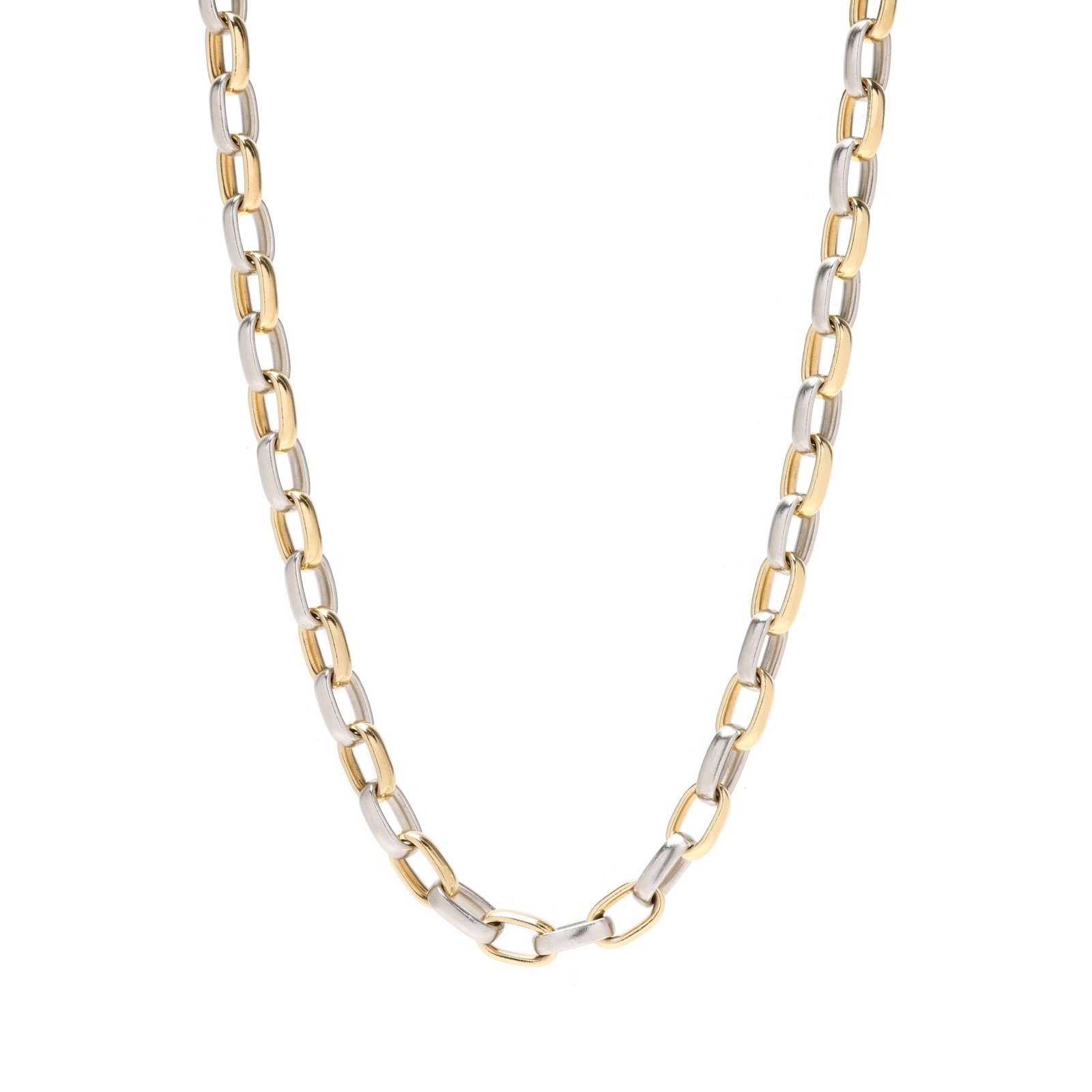 Long Gold and Platinum Chain (1 of 4)