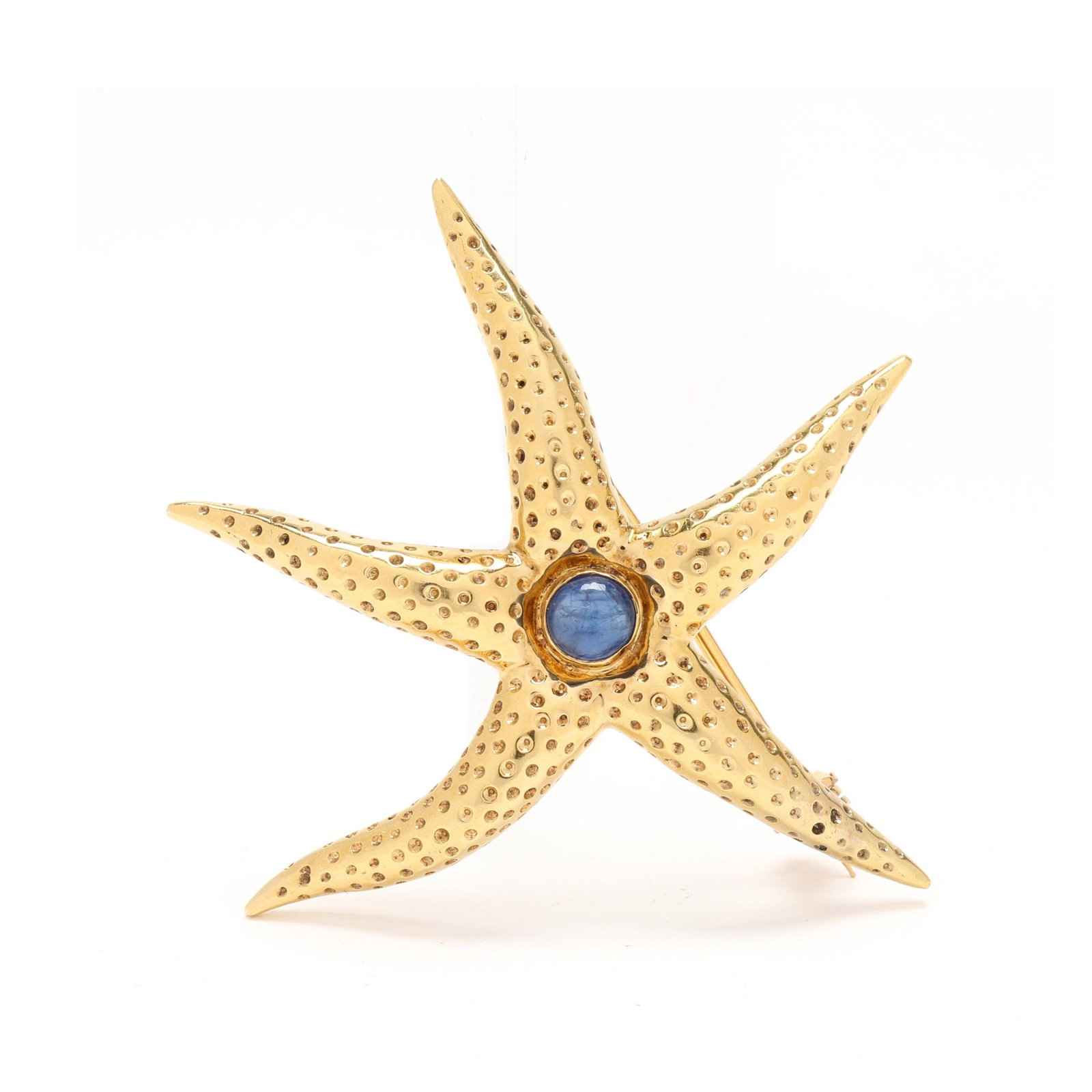 Gold and Gem-Set Starfish Motif Brooch, Tiffany & Co. (1 of 3)