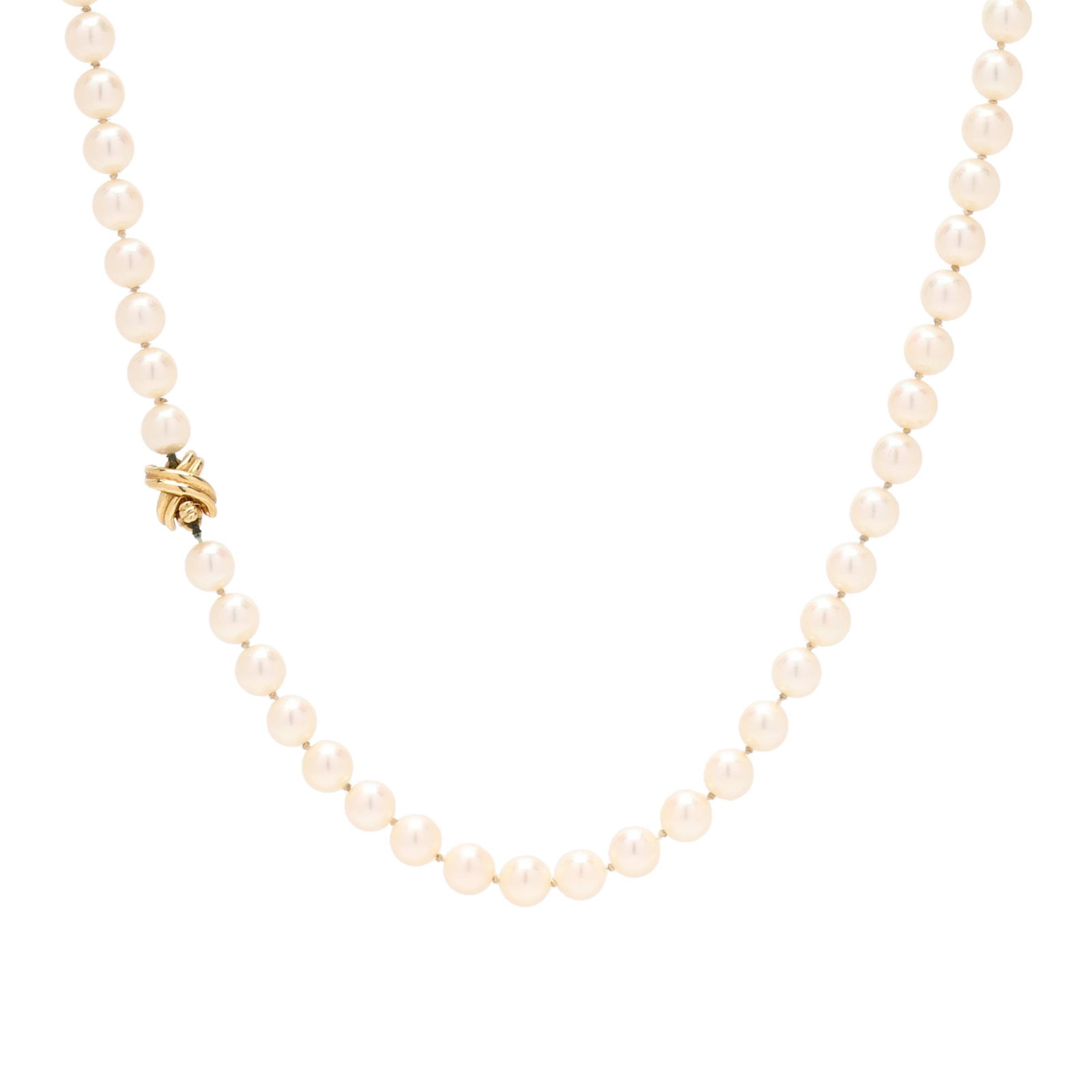 Single Strand Pearl Necklace, Tiffany & Co. (1 of 3)