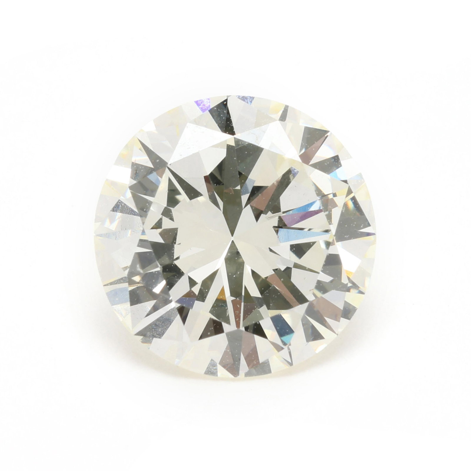 Loose 3.65 Carat Round Brilliant Cut Diamond: Loose 3.65 Carat Round Brilliant Cut Diamond