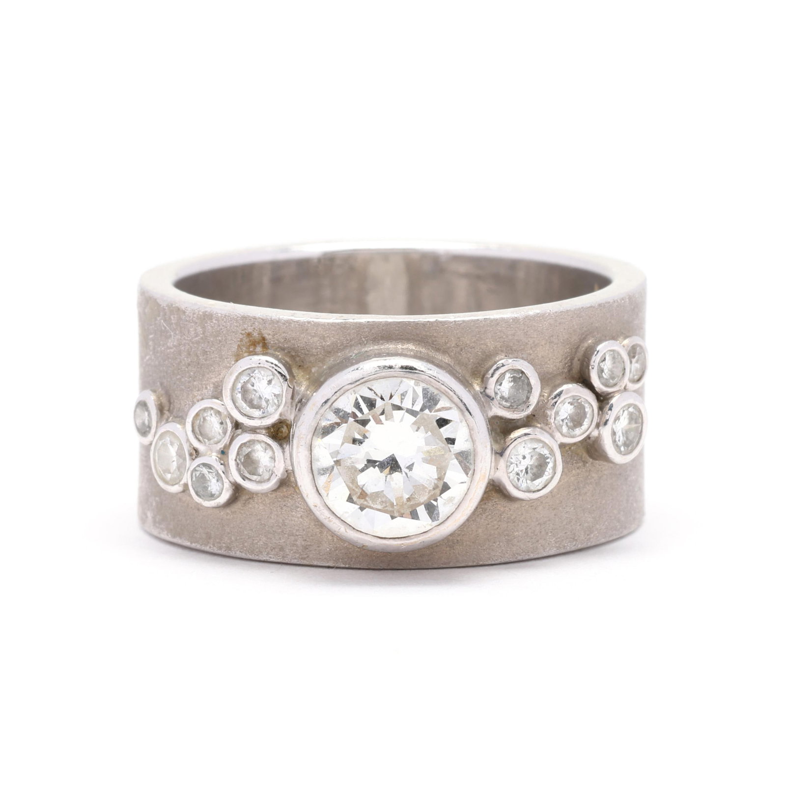 White Gold and Diamond Ring (1 of 5)