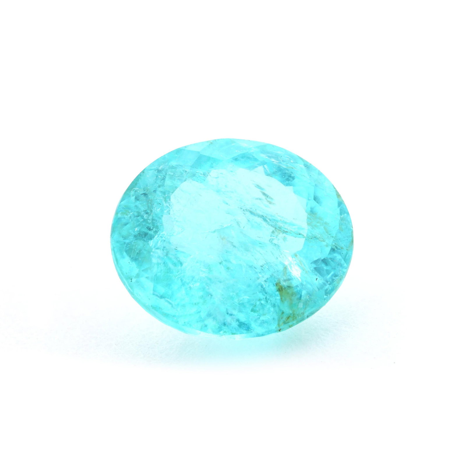 Loose 2.10 Carat Oval Cut Paraiba-Type Tourmaline (1 of 3)