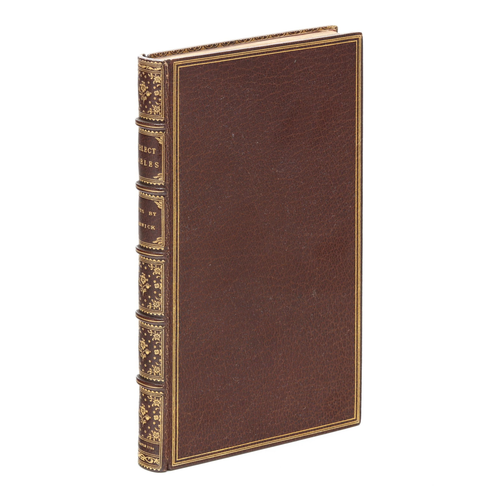 The Beautifully Illustrated Second Edition of Select Fables , Finely Bound by Riviere & Son (1 of 9)