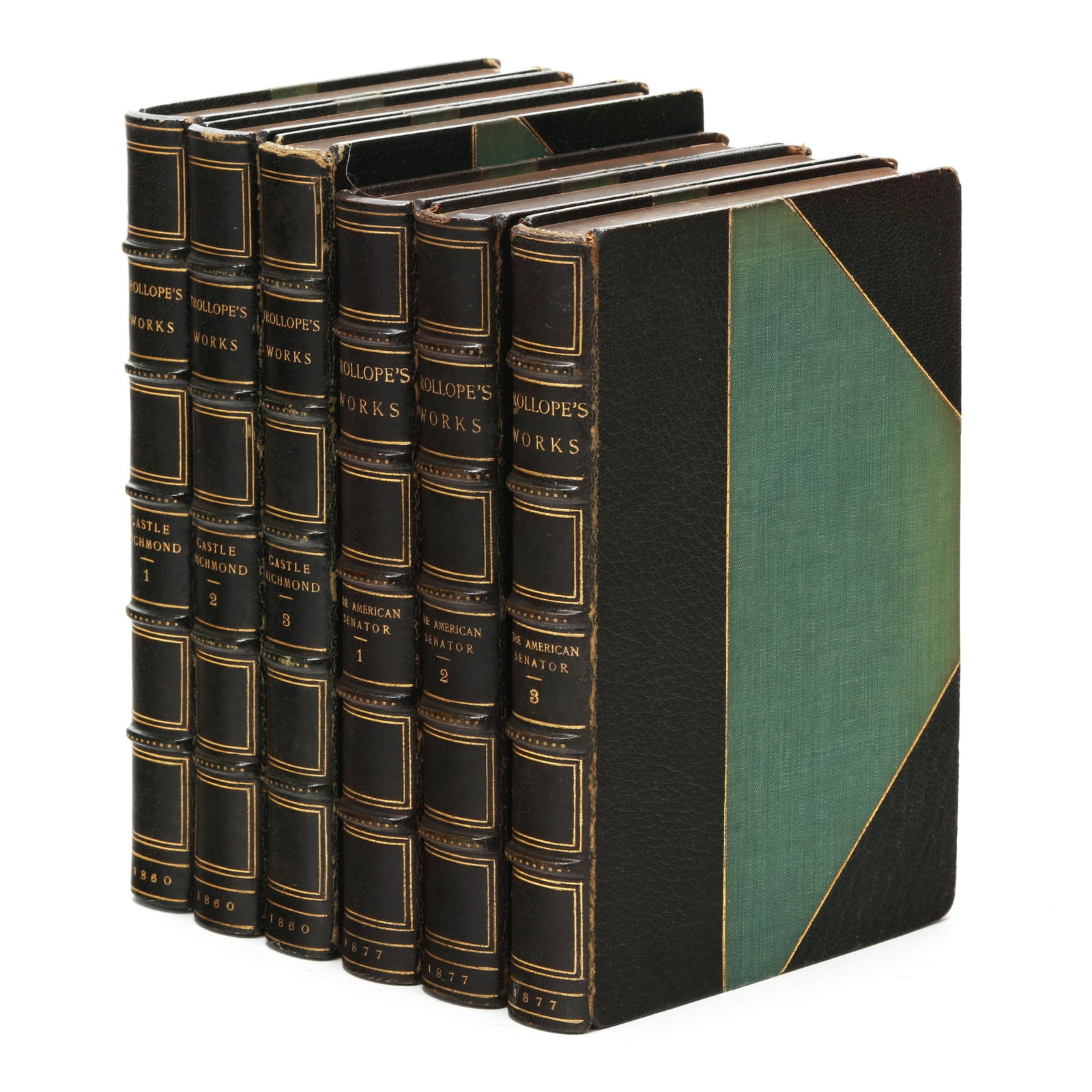 Two First Editions from Anthony Trollope, Uniformly Bound (1 of 6)