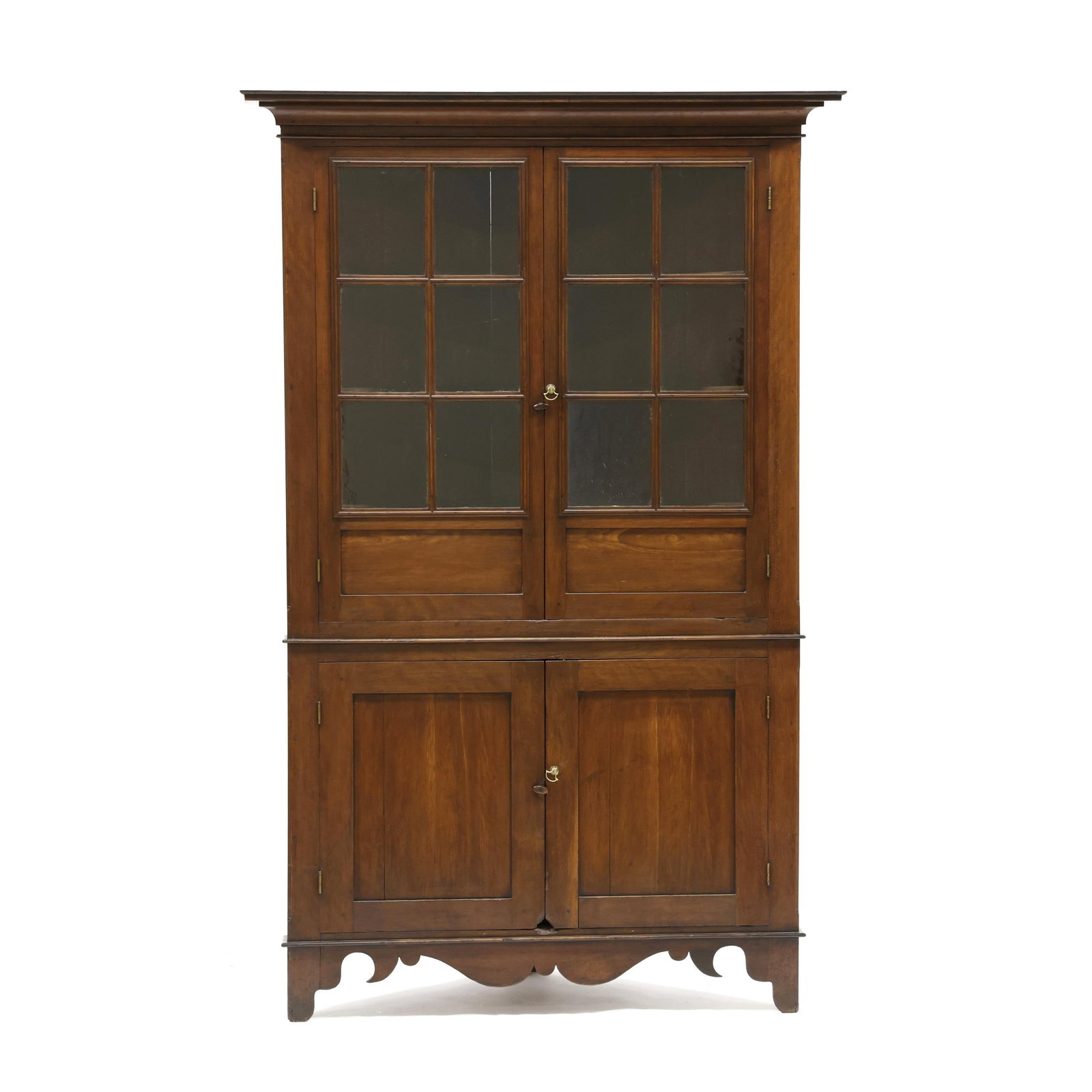 North Carolina Late Federal Cherry Corner Cupboard (1 of 11)