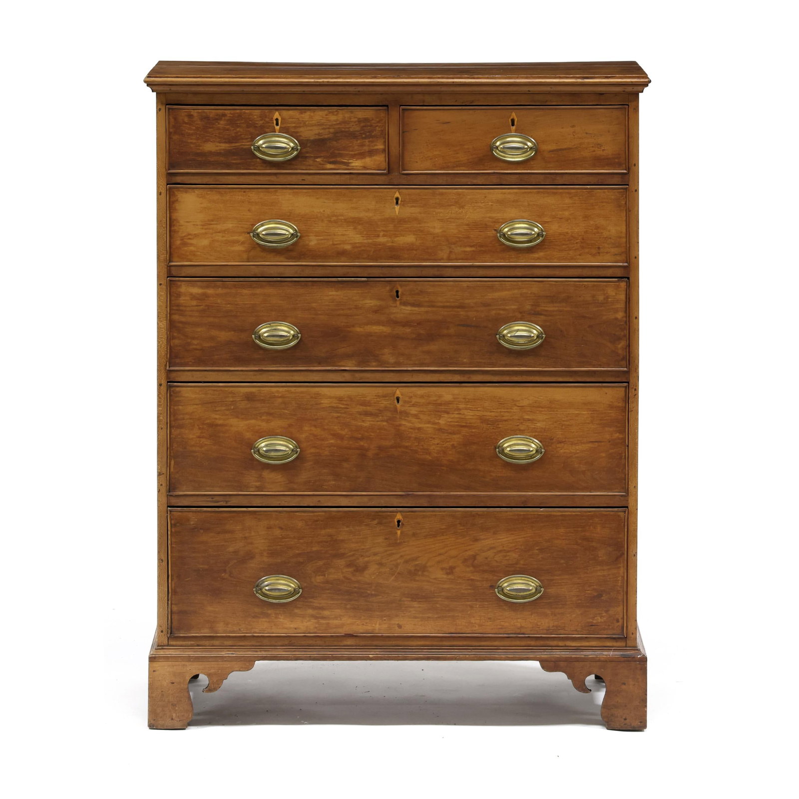 Mid-Atlantic Federal Cherry Semi-Tall Chest of Drawers (1 of 12)