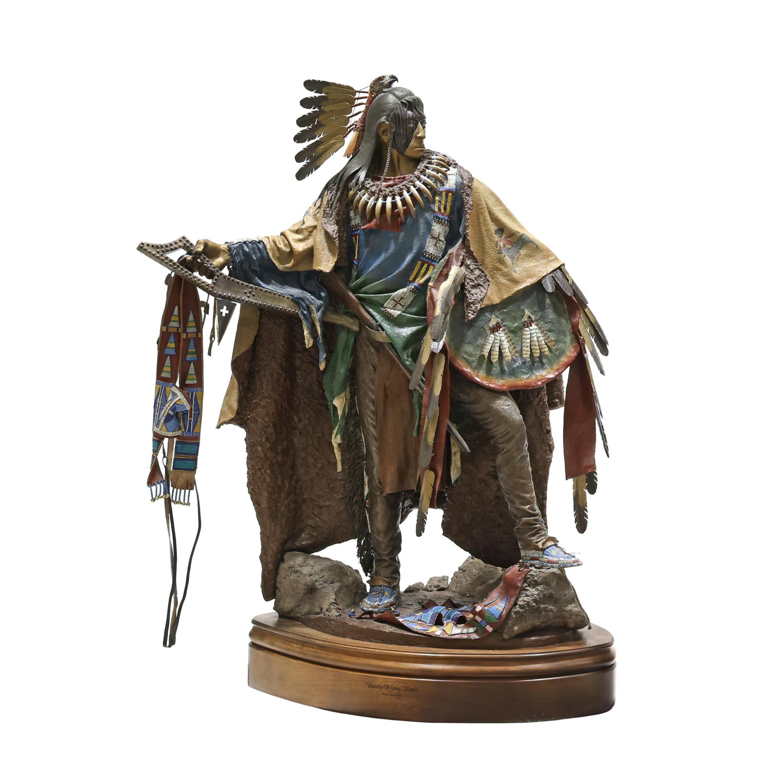 Dave McGary (American, 1958-2013), Bounty of Gray Hawk, Masterwork (1 of 12)