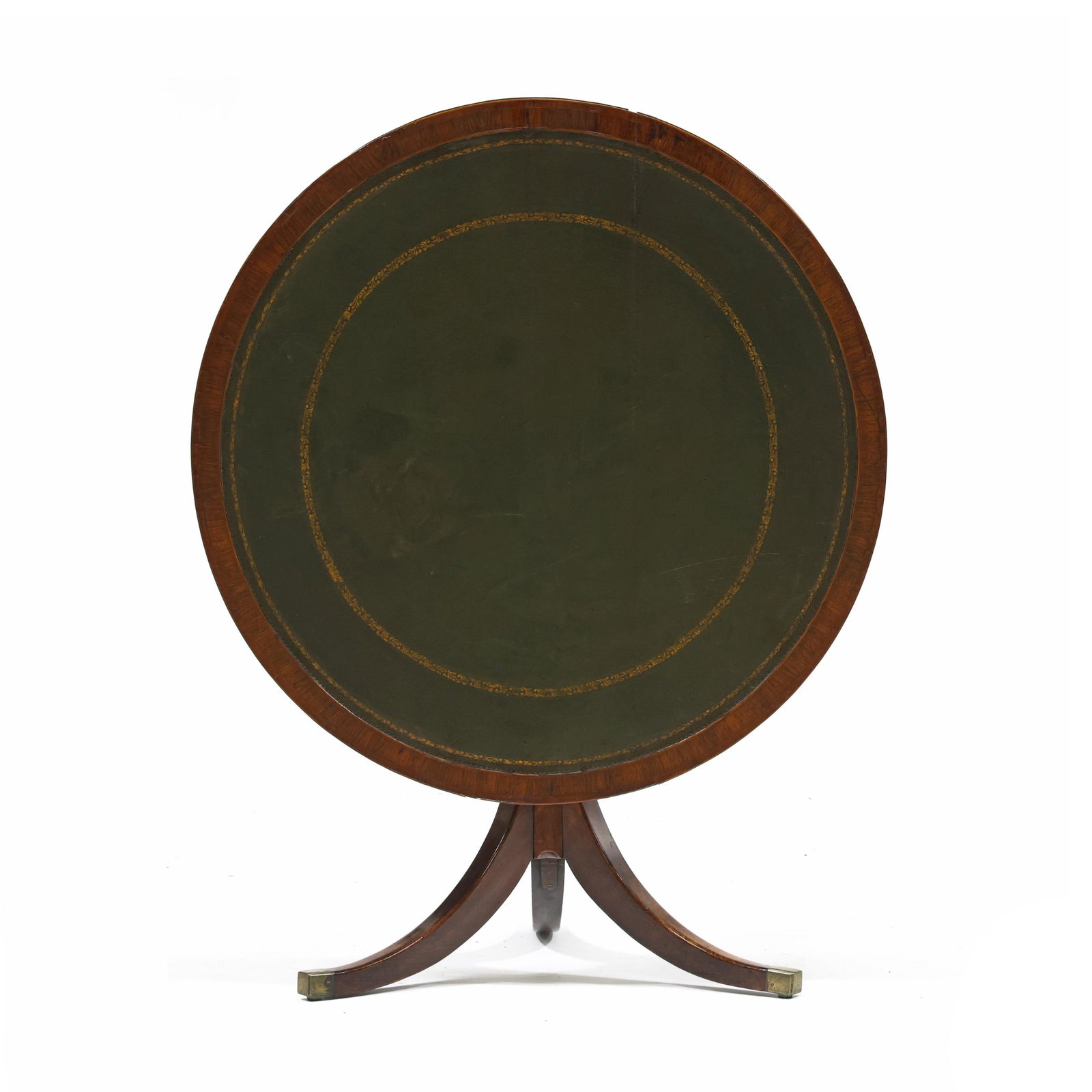 Regency Mahogany Tilt-Top Games Table (1 of 8)