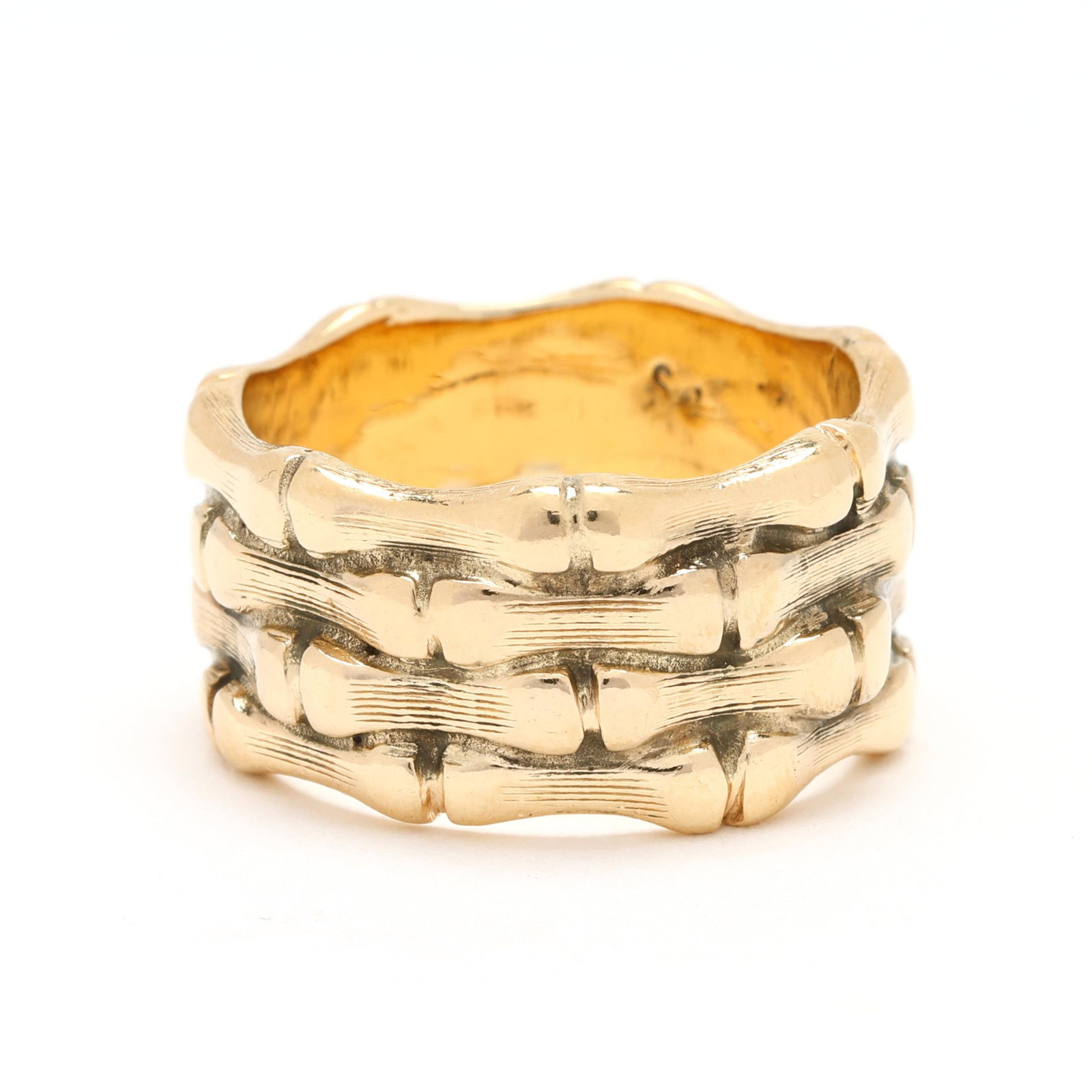 Gold Bamboo Motif Band (1 of 5)