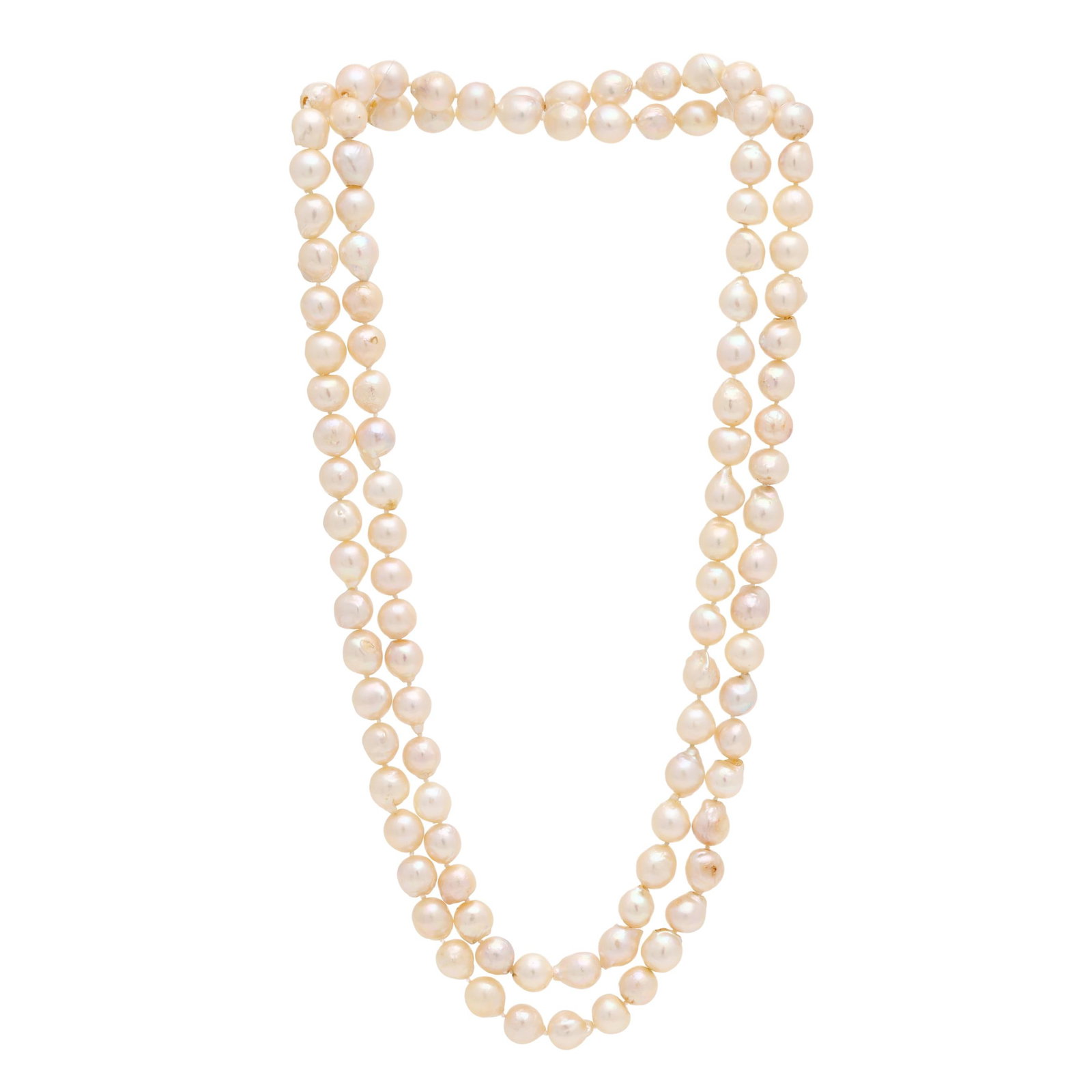 Endless Strand Pearl Necklace (1 of 2)