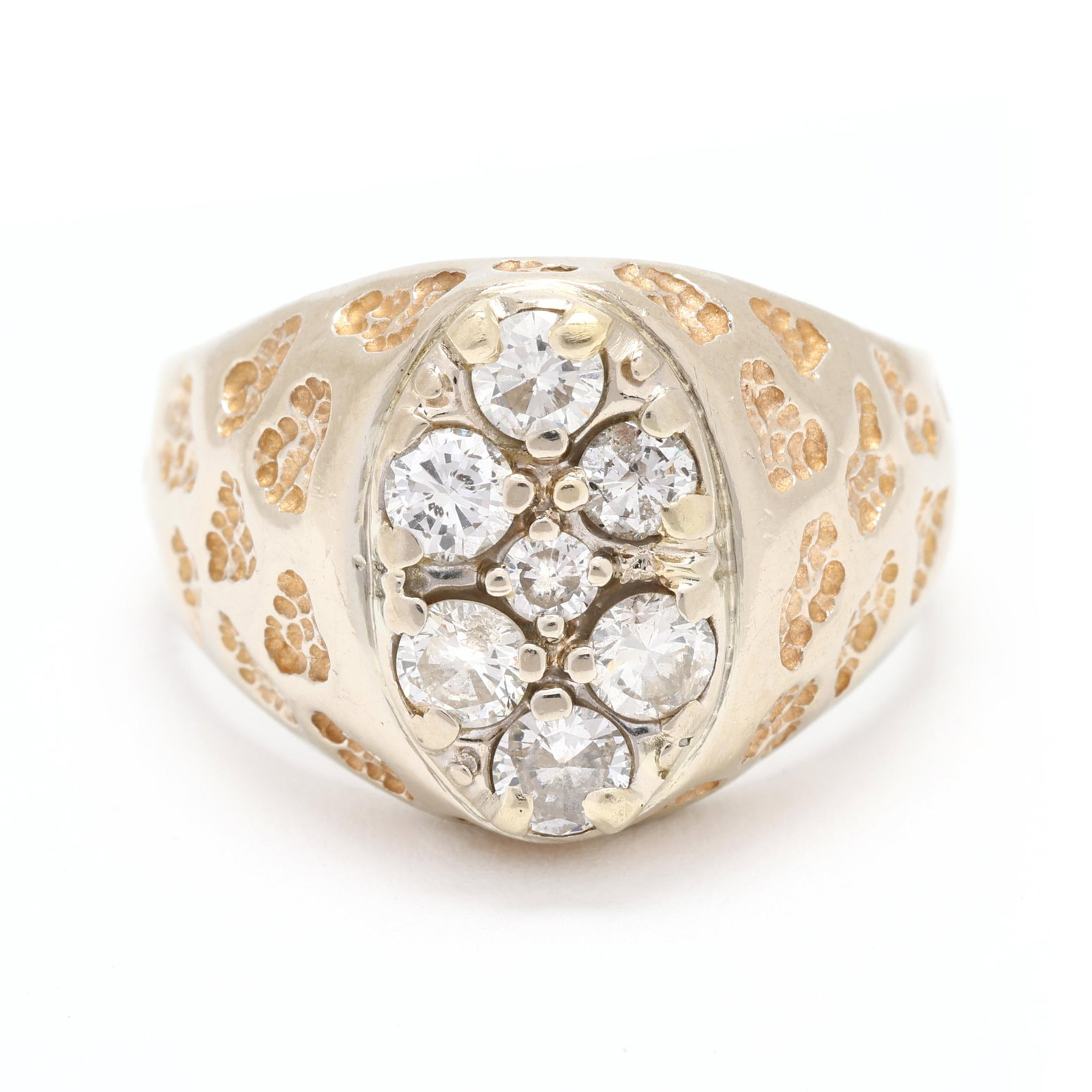 White Gold and Diamond Ring (1 of 6)