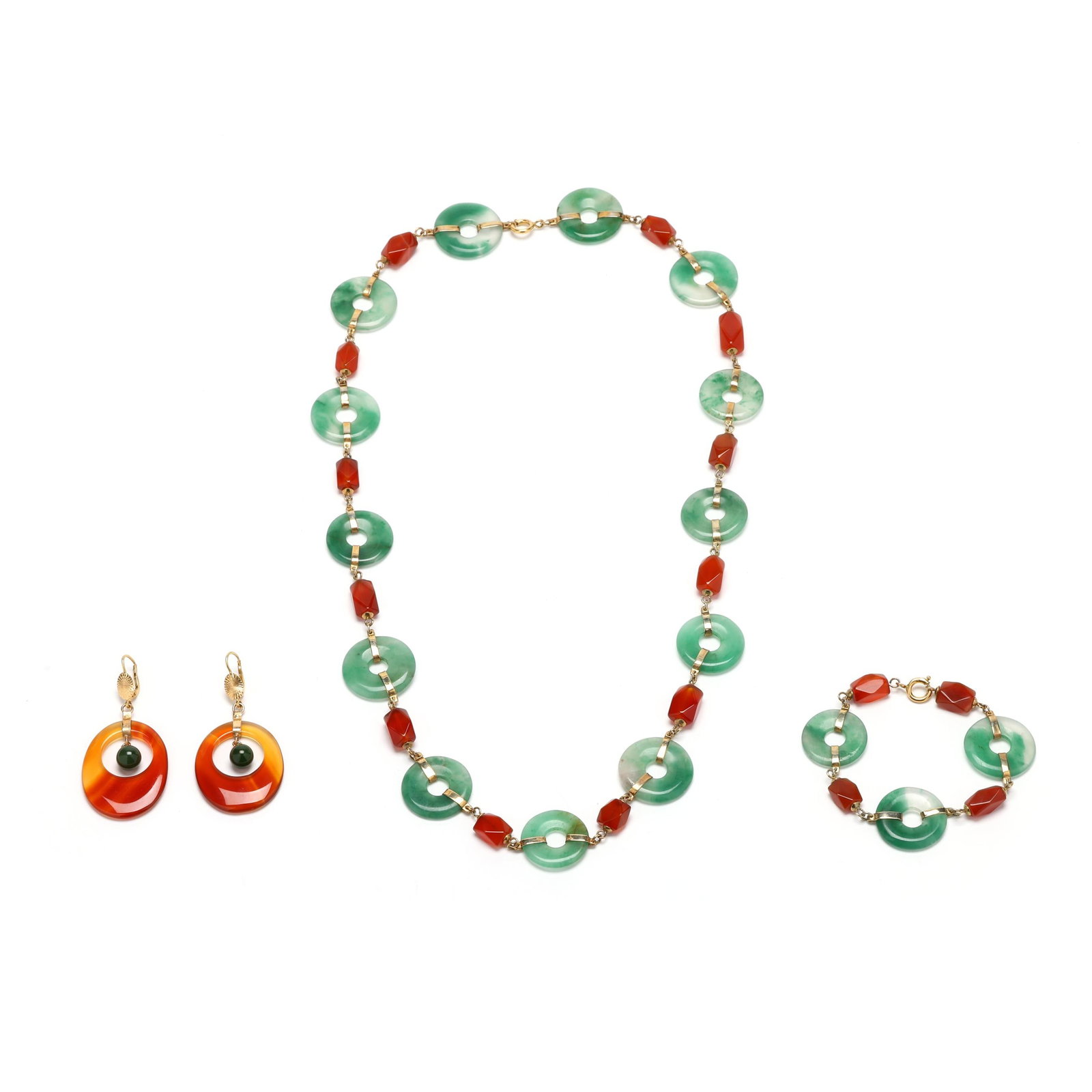 Group of Gold-Filled and Gem-Set Jewelry (1 of 8)
