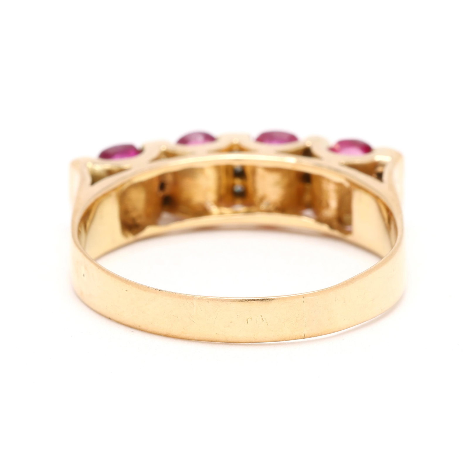 Gold, Ruby, and Diamond Ring - 3