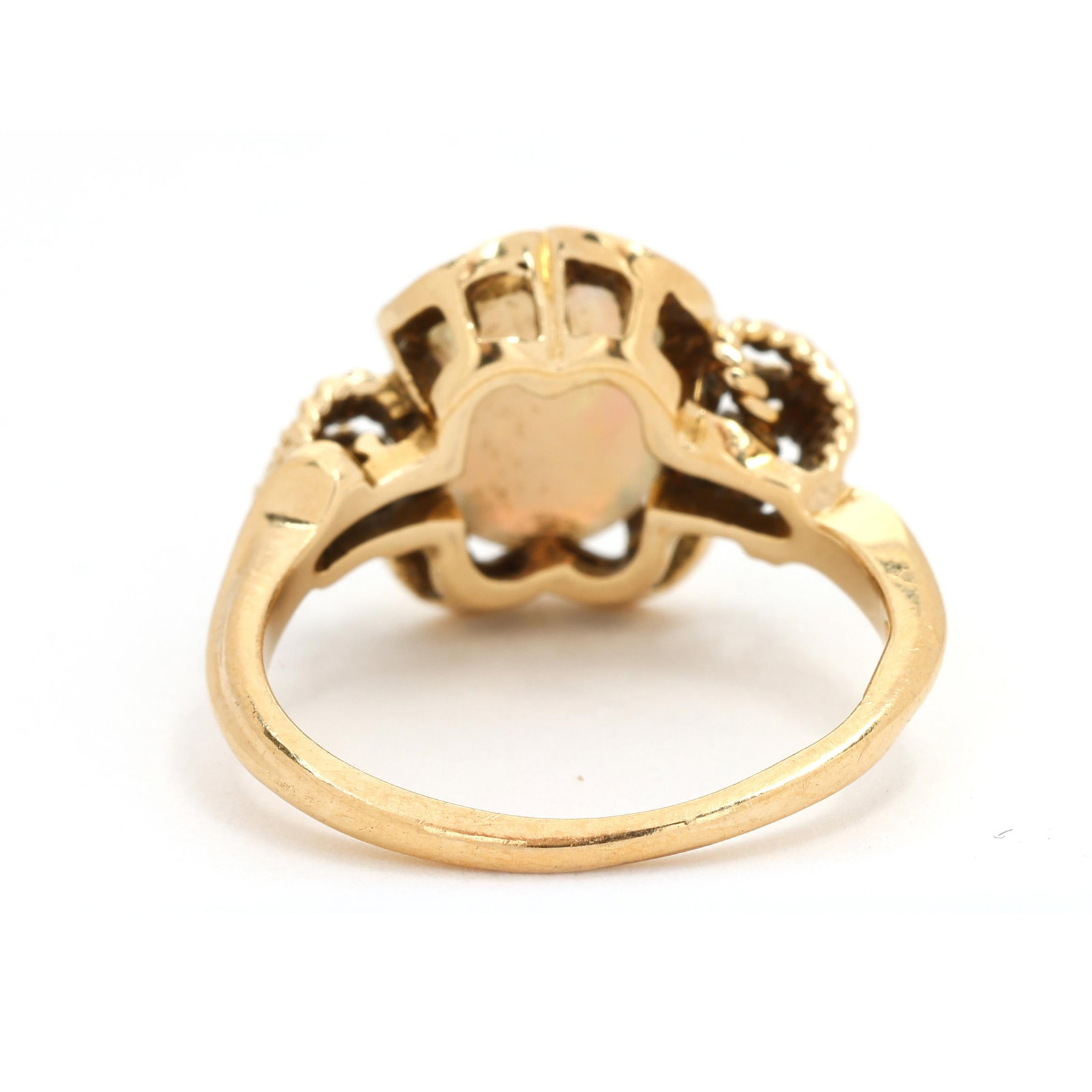 Gold and Opal Ring - 3