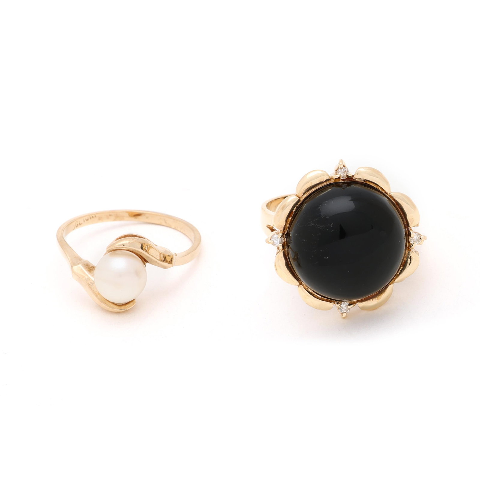 Two Gold and Gem-Set Rings (1 of 6)