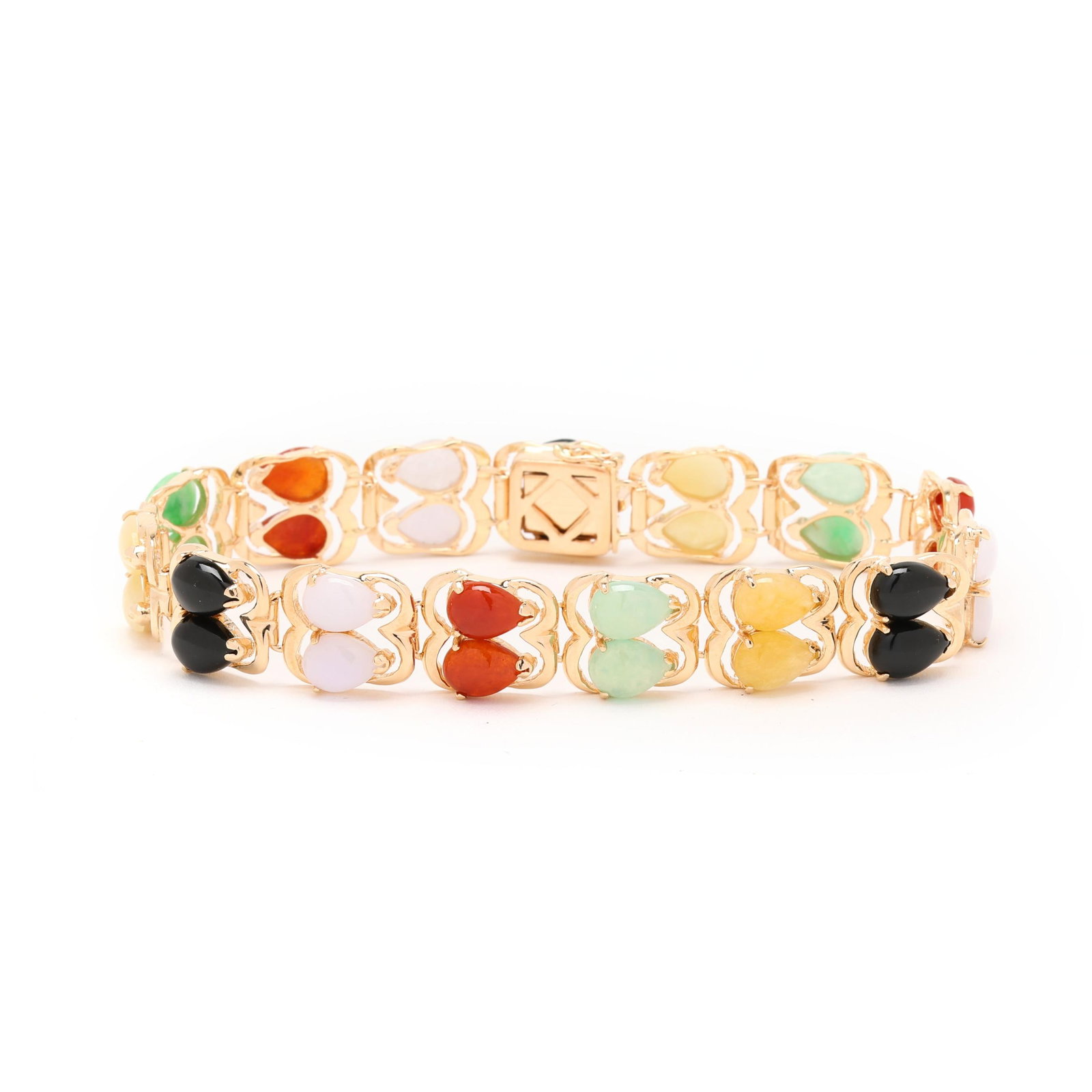Gold and Jade Bracelet (1 of 5)