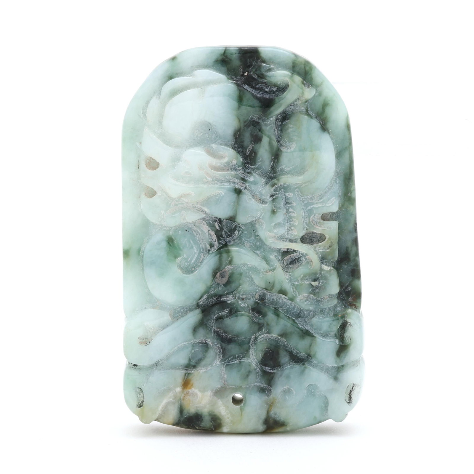 Carved Jadeite Jade Pendant (1 of 3)