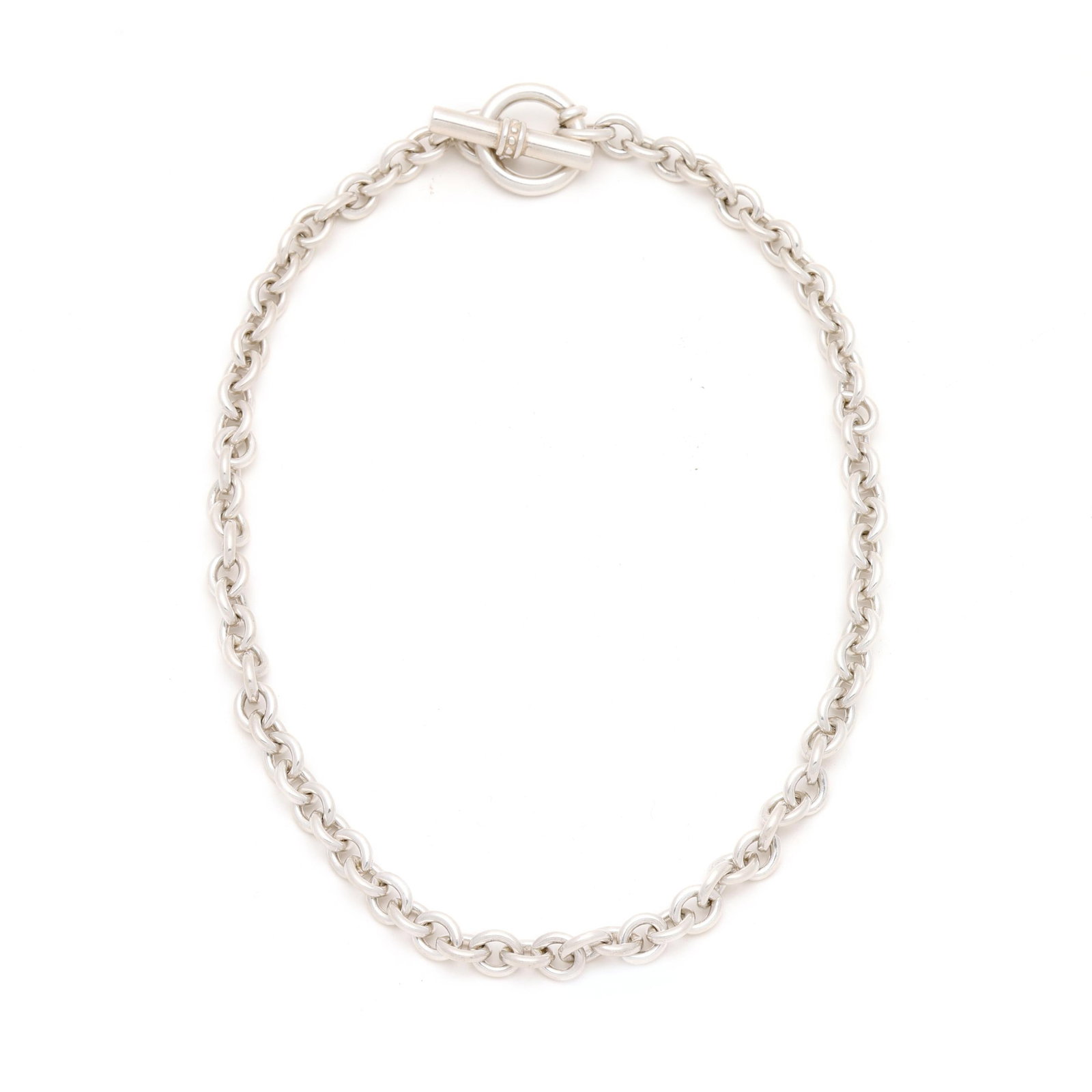Silver Chain Necklace, Slane & Slane (1 of 4)