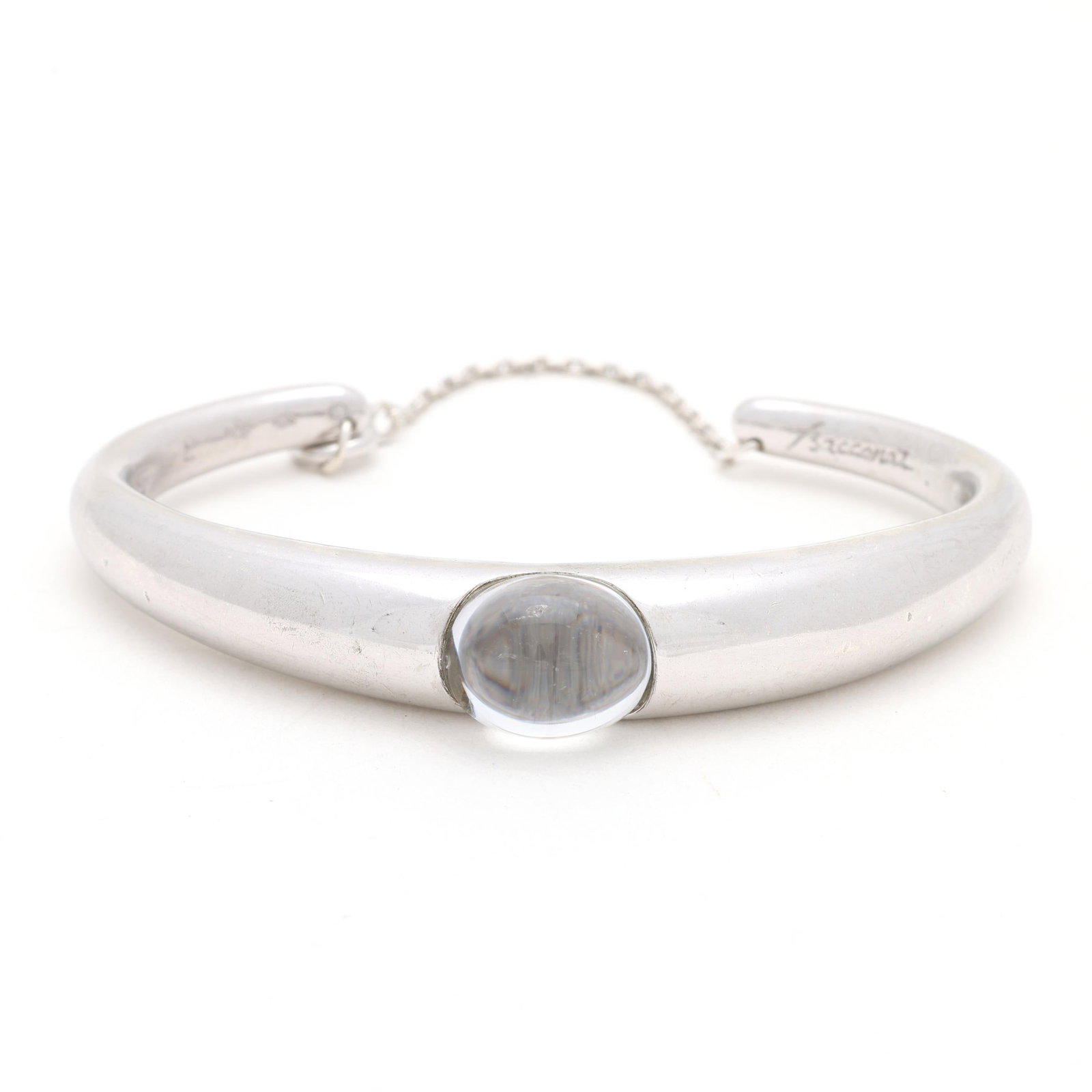 Silver and Crystal Bracelet, Baccarat (1 of 8)