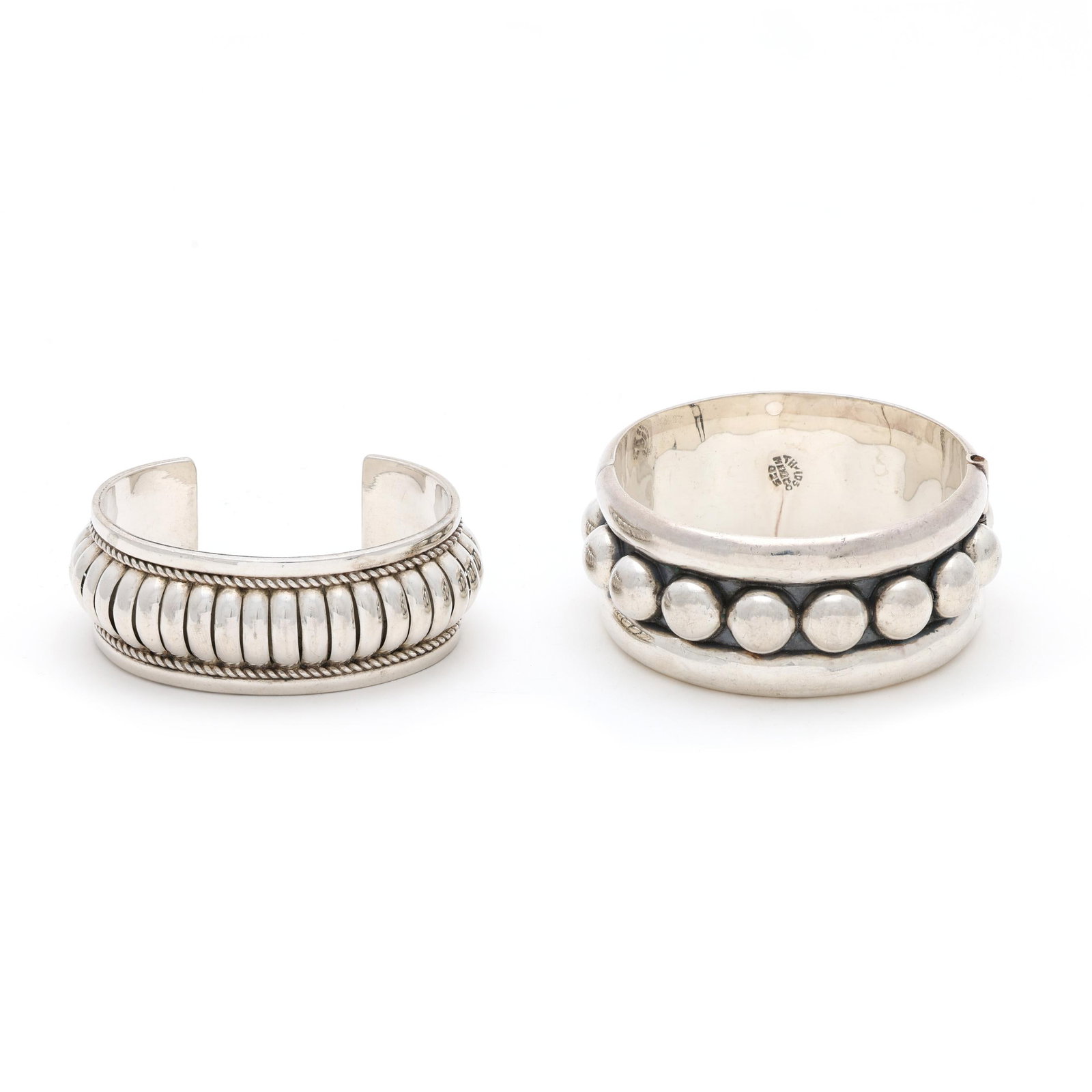 Two Vintage Silver Bracelets (1 of 6)