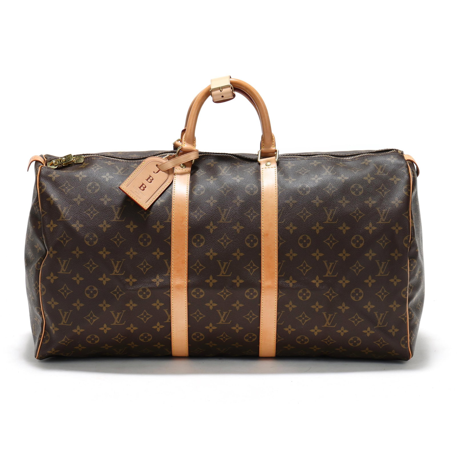 Canvas and Leather Keepall 55 Travel Bag, Louis Vuitton (1 of 12)