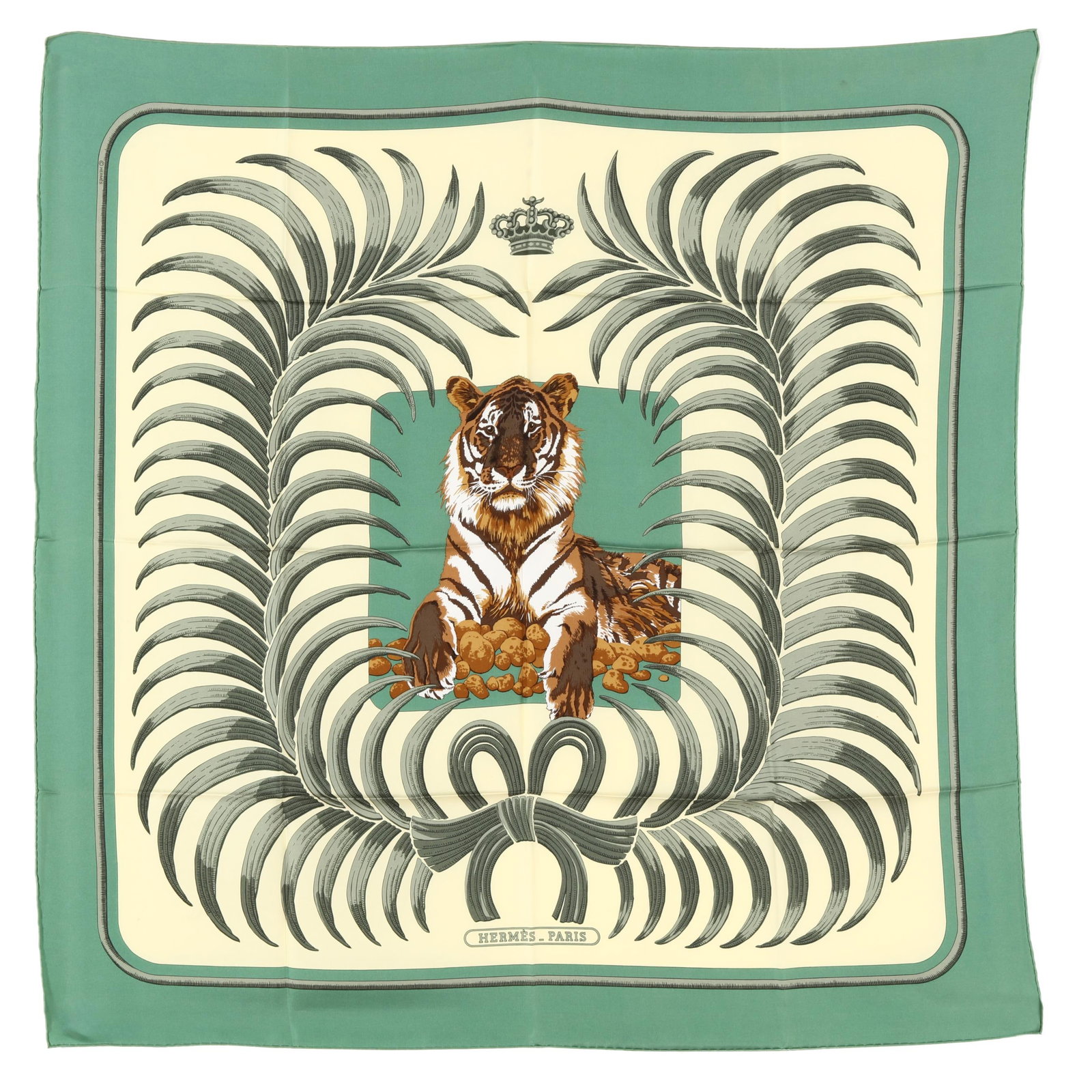 Silk Tigre Royal Scarf, Hermès (1 of 7)